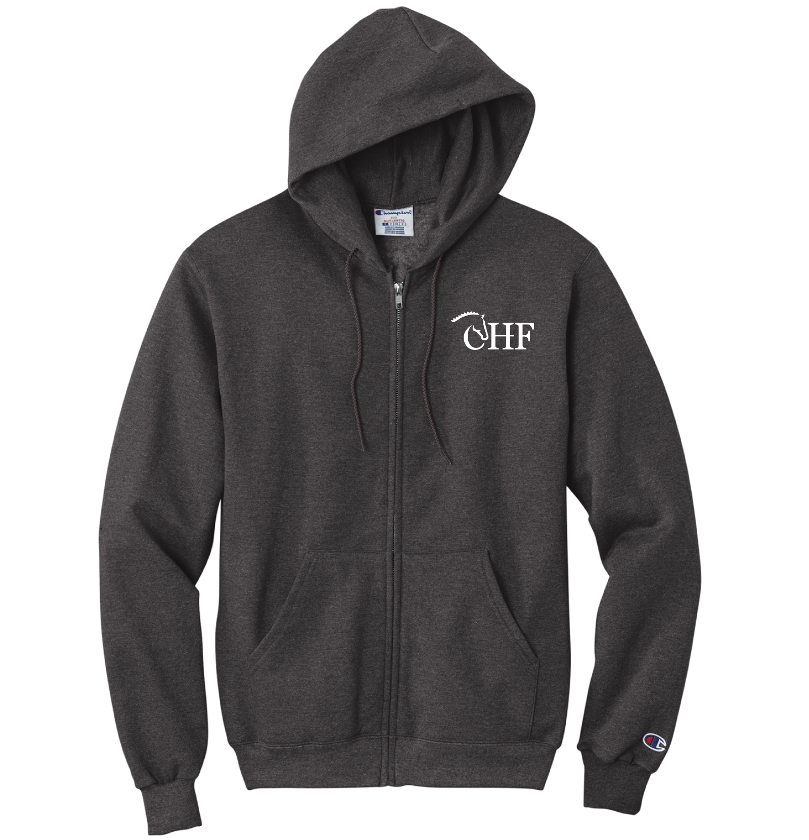 CHF Unisex Champion Powerblend Full-Zip Hoodie