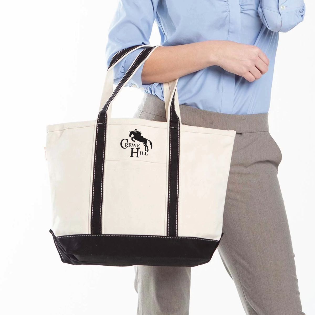 Crewe Hill CB Station Medium Canvas Tote