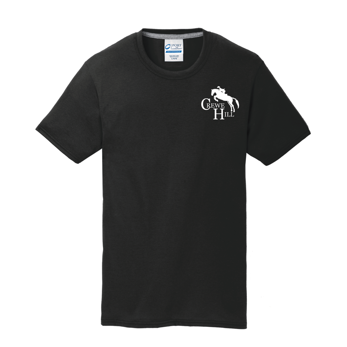 Crewe Hill Men's Port & Co Performance Blend Tee