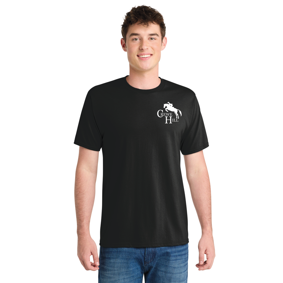 Crewe Hill Men's Port & Co Performance Blend Tee