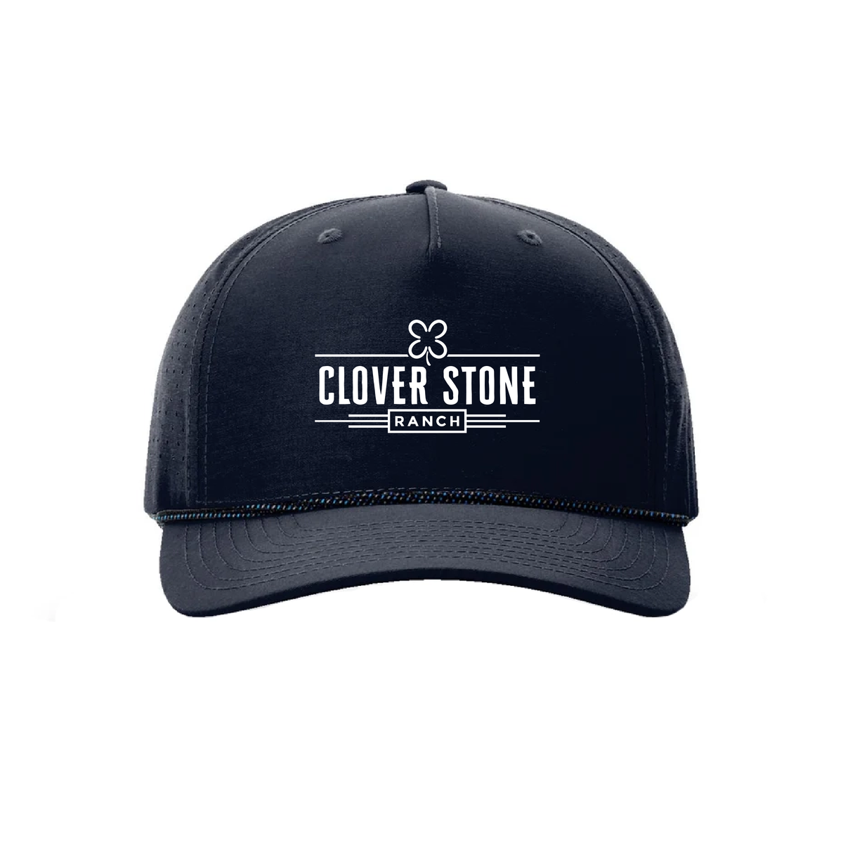 Clover Stone Ranch Richardson Laser Perf Performance Rope Cap