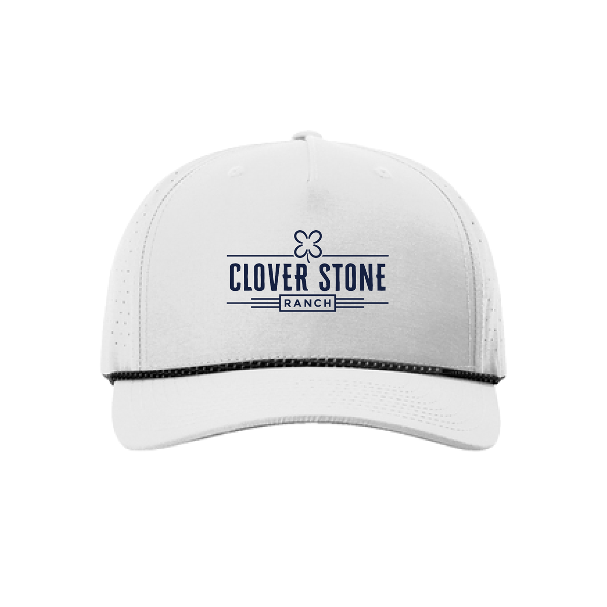 Clover Stone Ranch Richardson Laser Perf Performance Rope Cap