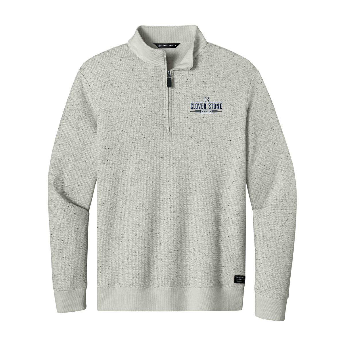 Clover Stone Ranch Men's TravisMathew Waffle 1/4-Zip