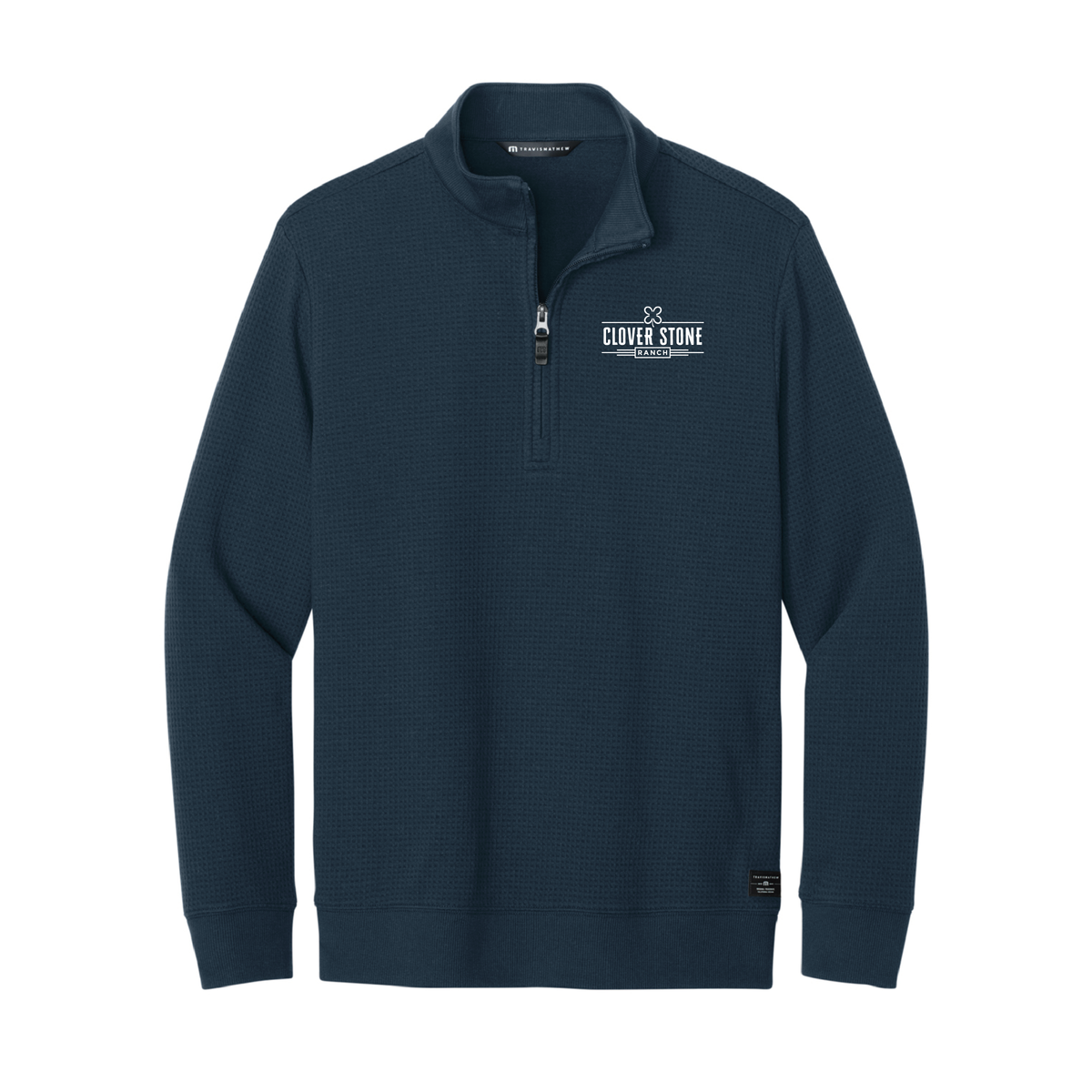 Clover Stone Ranch Men's TravisMathew Waffle 1/4-Zip