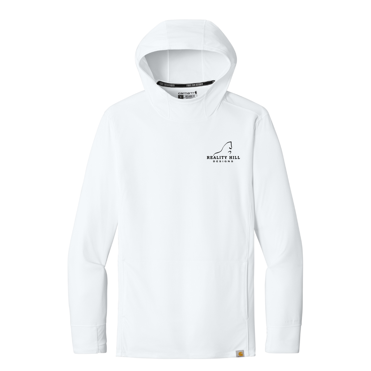 Men's Carhartt Force Sun Defender Long Sleeve Hooded T-Shirt
