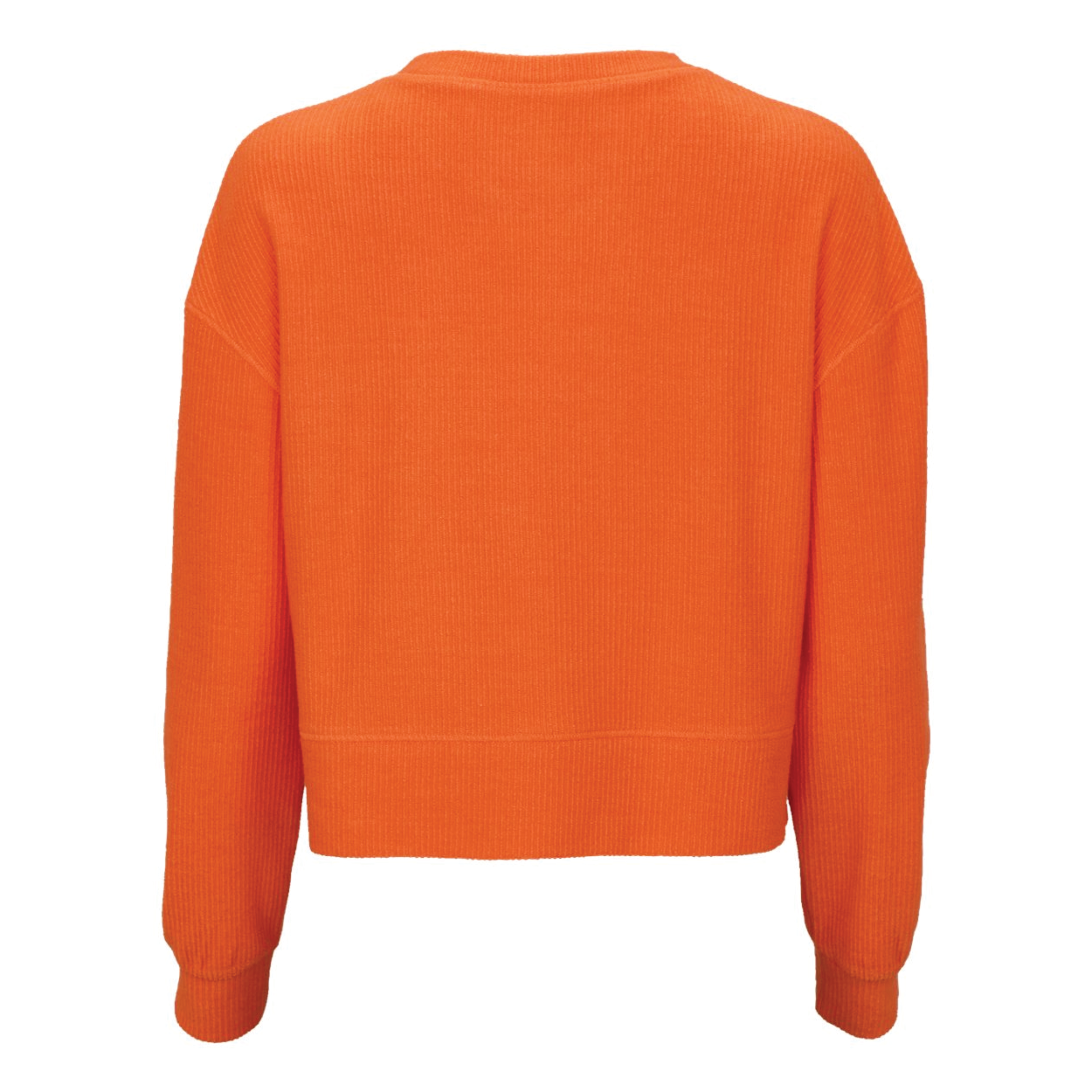 Women's Boxercraft Rib Knit Corded Boxy Crewneck Sweatshirt