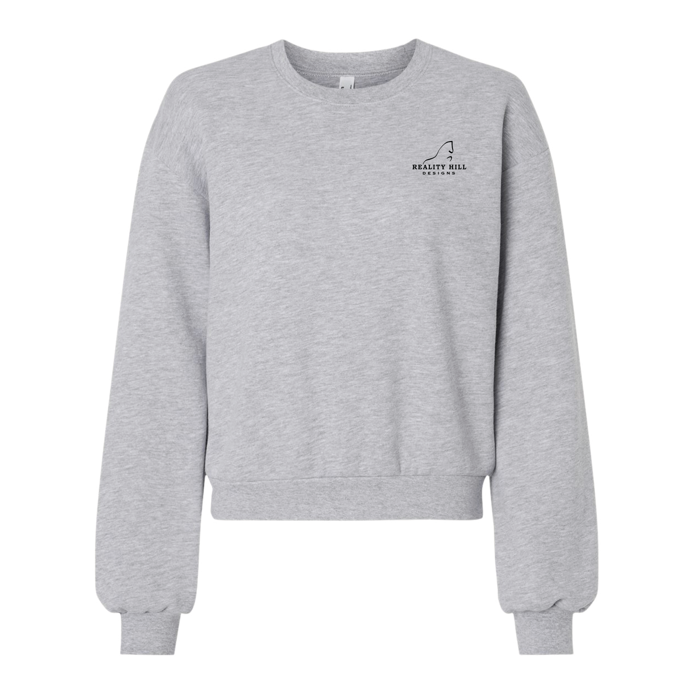 Women's American Apparel ReFlex Fleece Crewneck Sweatshirt