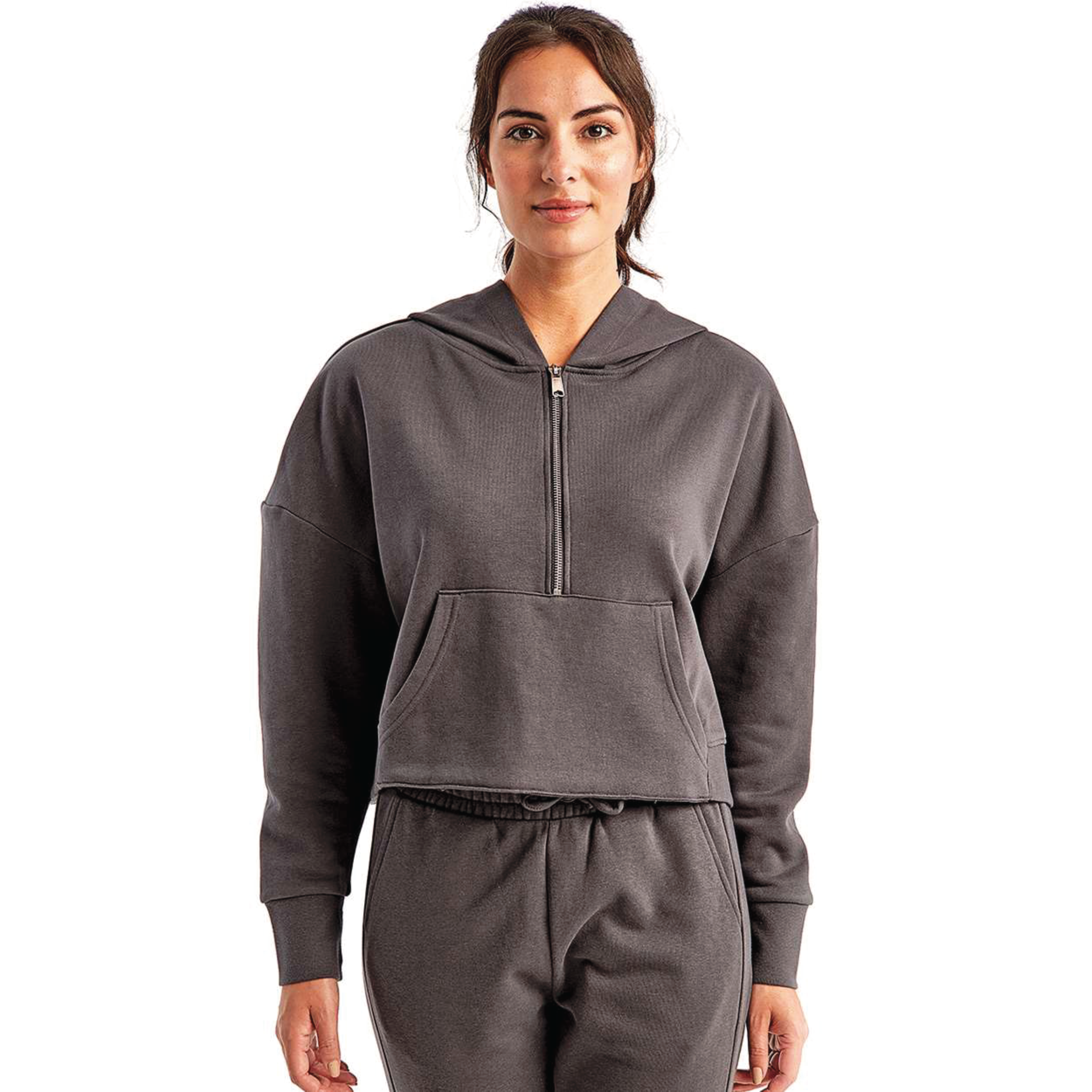 Women's TriDri Alice Half-Zip Hooded Sweatshirt