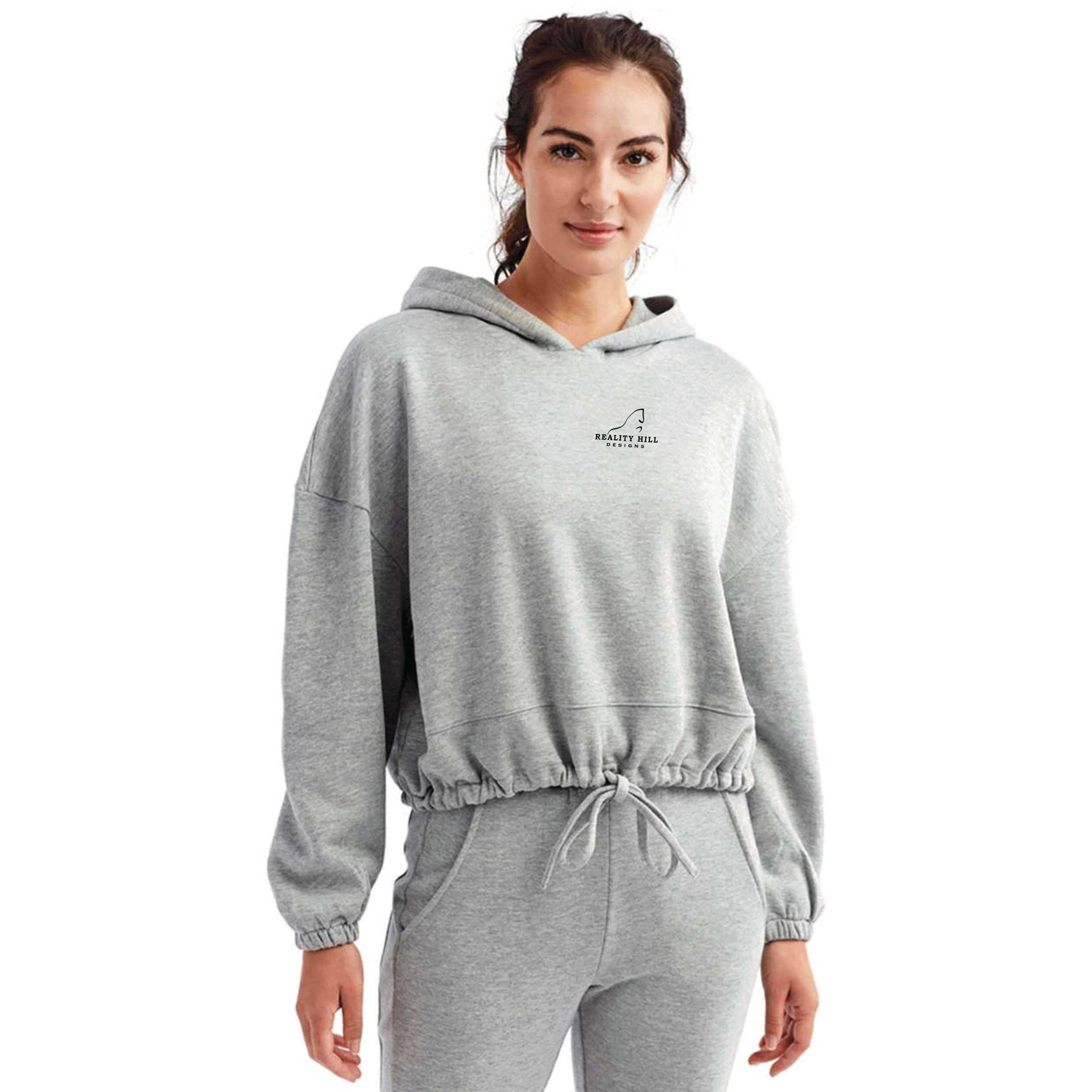 Women's TriDri Cropped Maria Hooded Sweatshirt