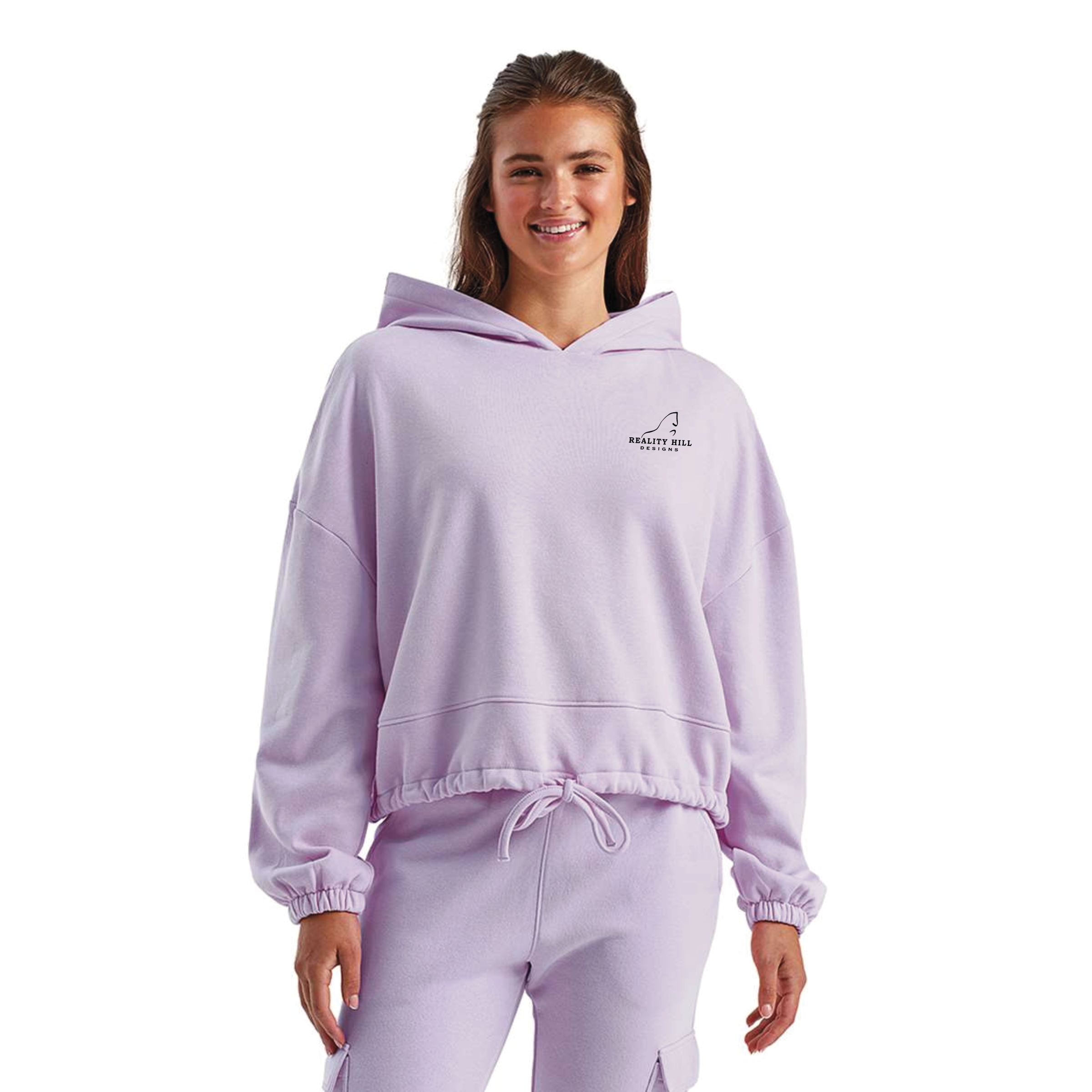 Women's TriDri Cropped Maria Hooded Sweatshirt