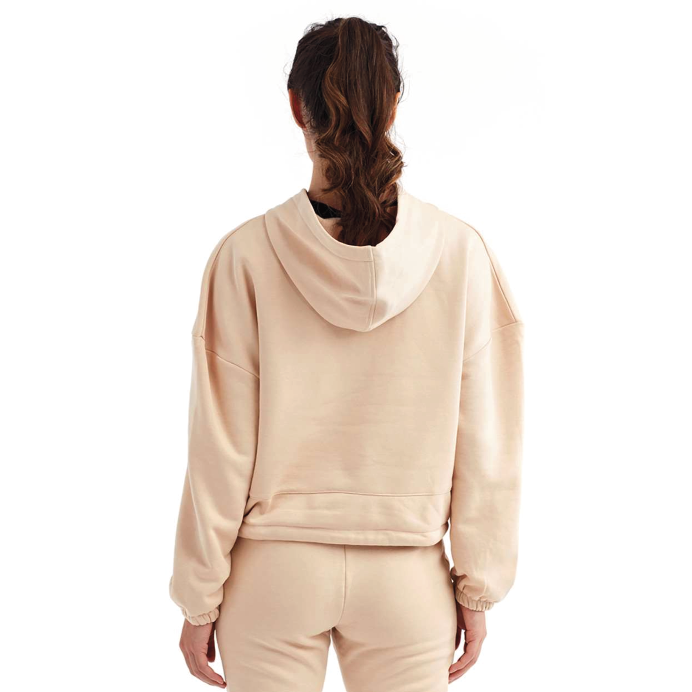 Women's TriDri Cropped Maria Hooded Sweatshirt