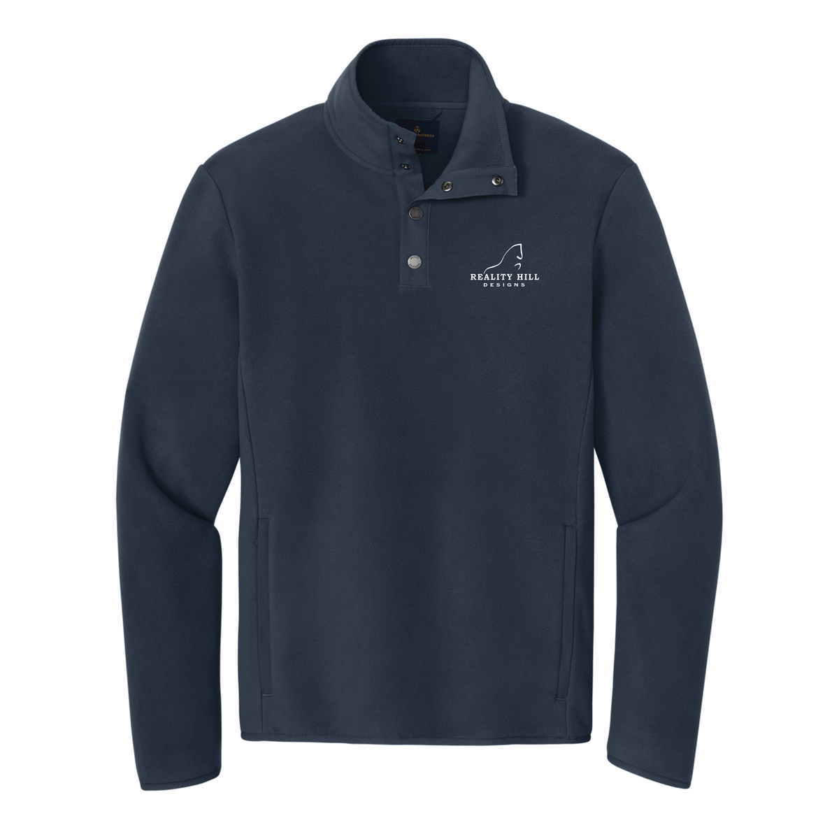 Men's Brooks Brothers Fleece 1/4 Snap Neck