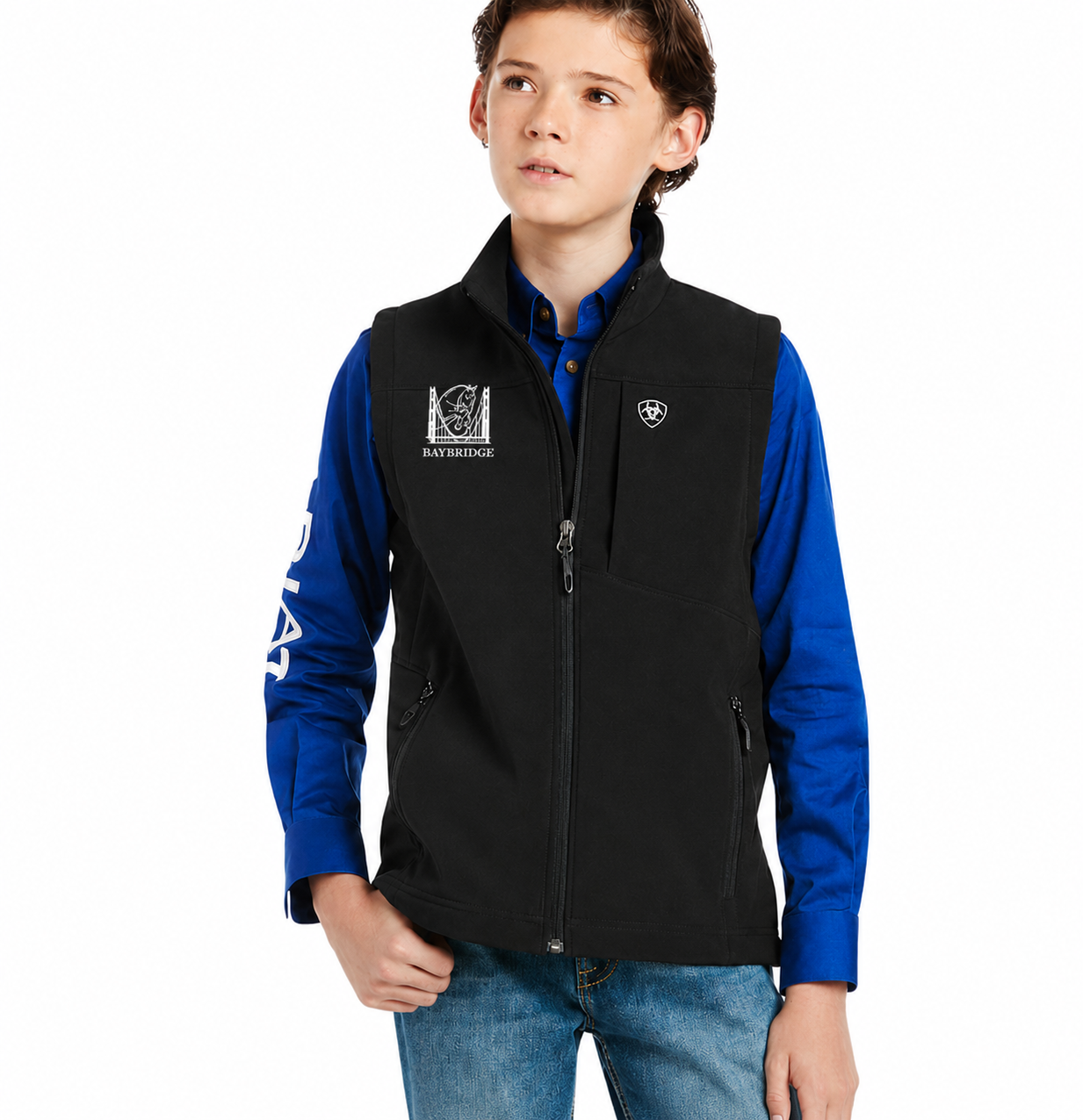 Baybridge Hunter Jumpers Youth Ariat Vernon Softshell Vest