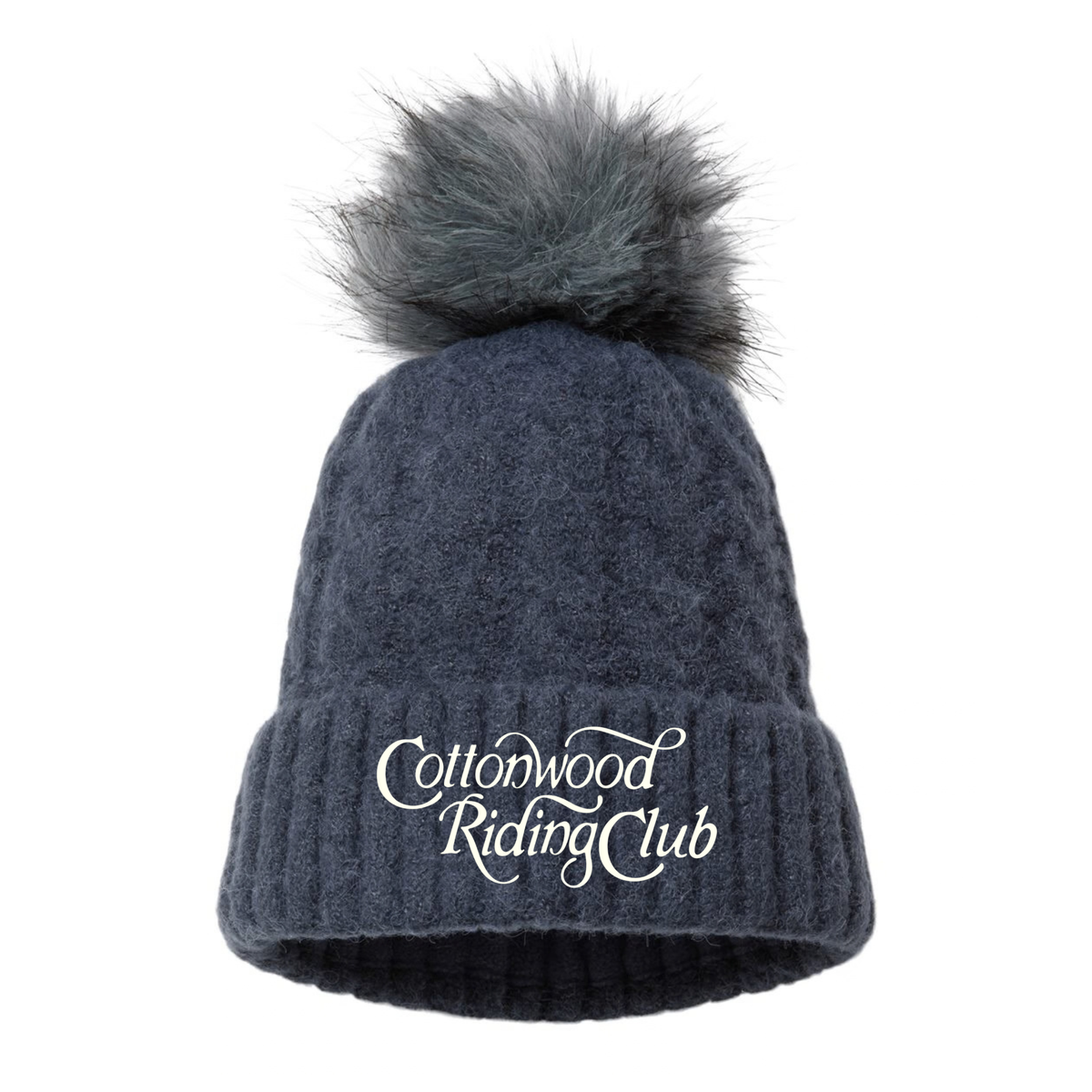 Cottonwood Riding Club Columbia Winter Blur II Pom Beanie