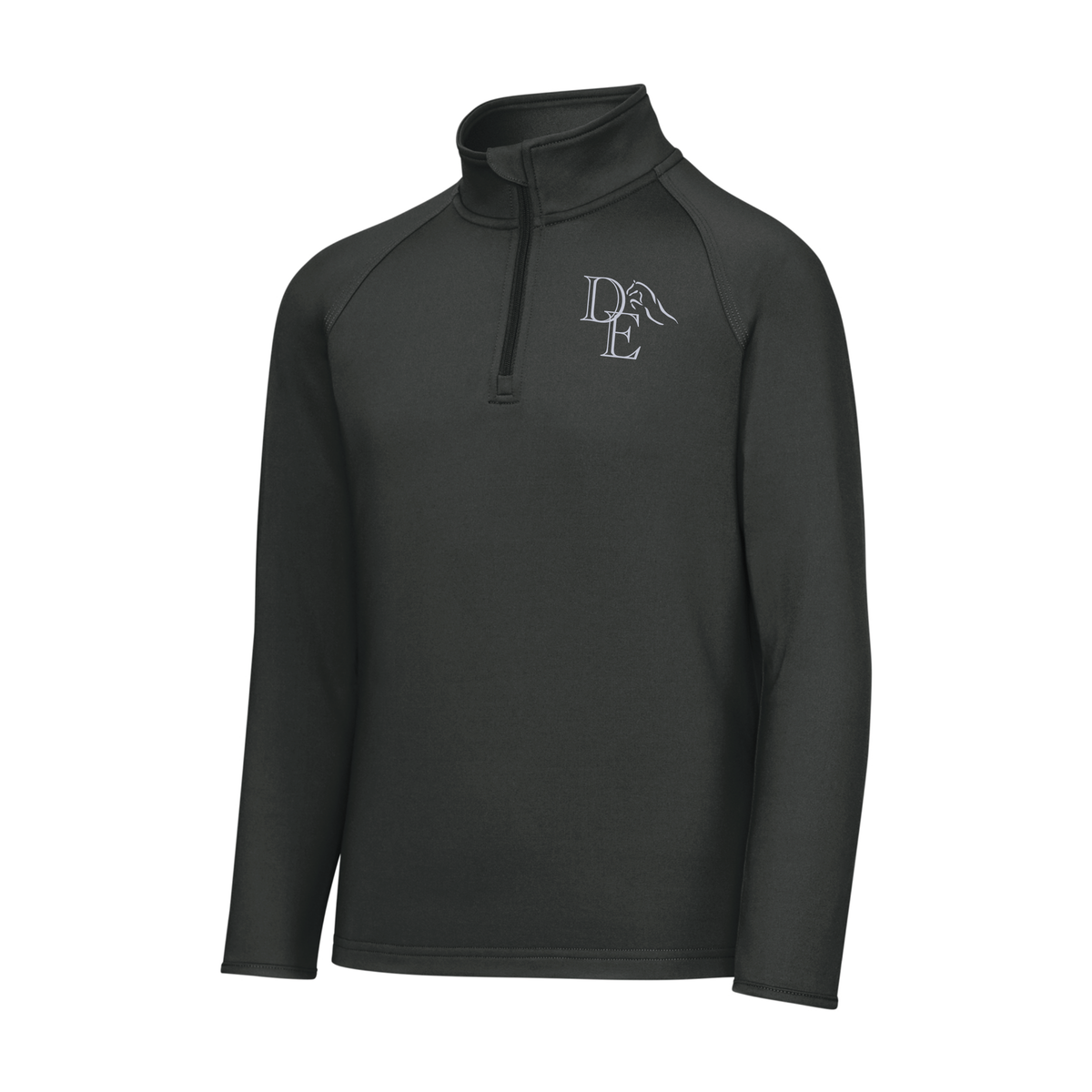 Youth Sport-Tek Sport-Wick Stretch 1/4-Zip Pullover