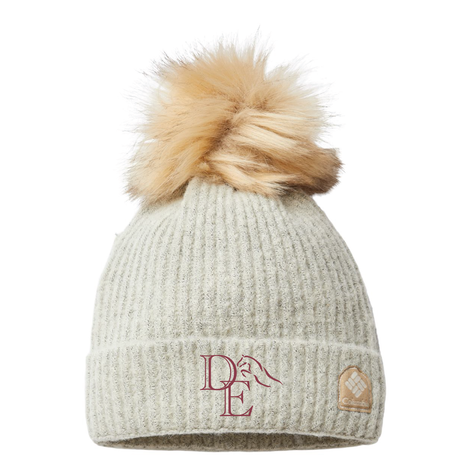 Delacreme Equestrian Columbia Winter Pom Beanie
