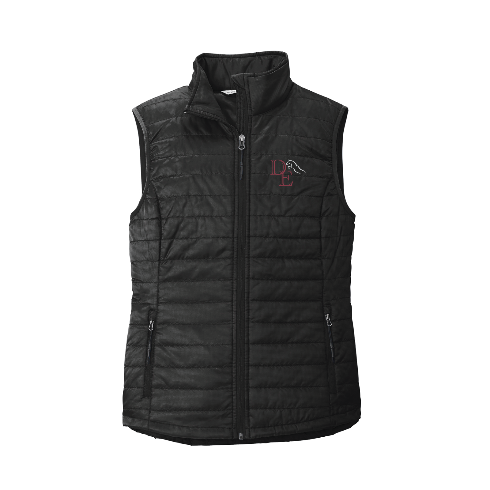 Delacreme Equestrian Women's Port Authority Packable Puffy Vest