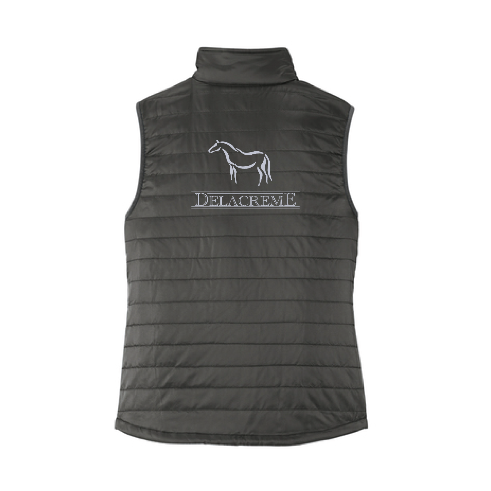 Delacreme Equestrian Women's Port Authority Packable Puffy Vest