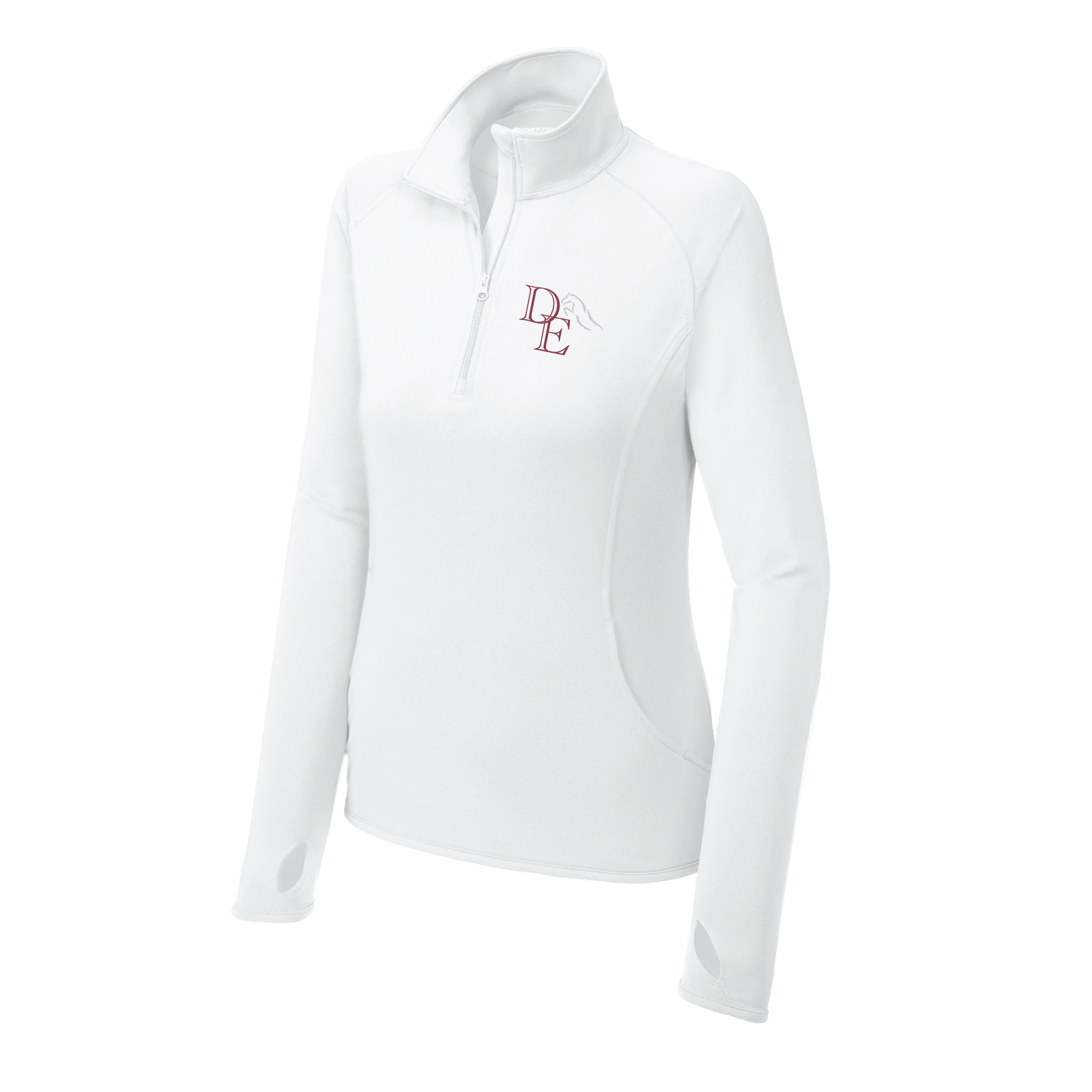Delacreme Equestrian Women's Sport-Tek Sport-Wick Stretch 1/4 Zip Pullover