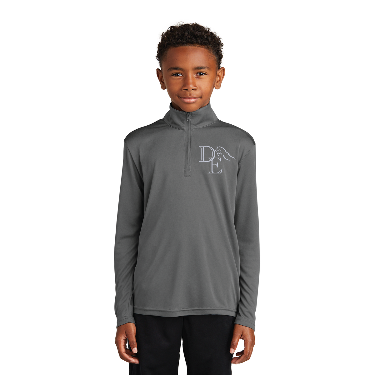 Delacreme Equestrian Youth Sport-Tek PosiCharge Competitor 1/4 Zip