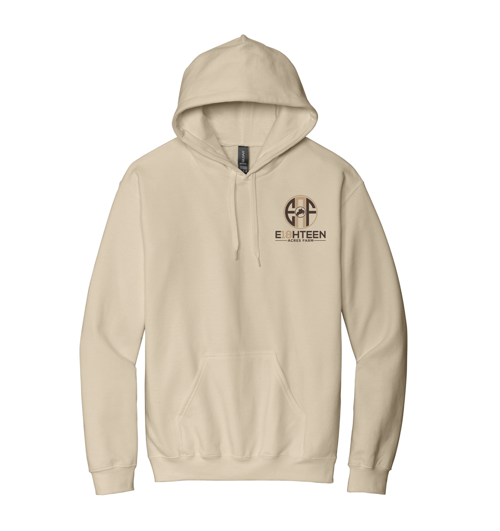 Eighteen Acres Farm Unisex Gildan Softstyle Pullover Hooded Sweatshirt