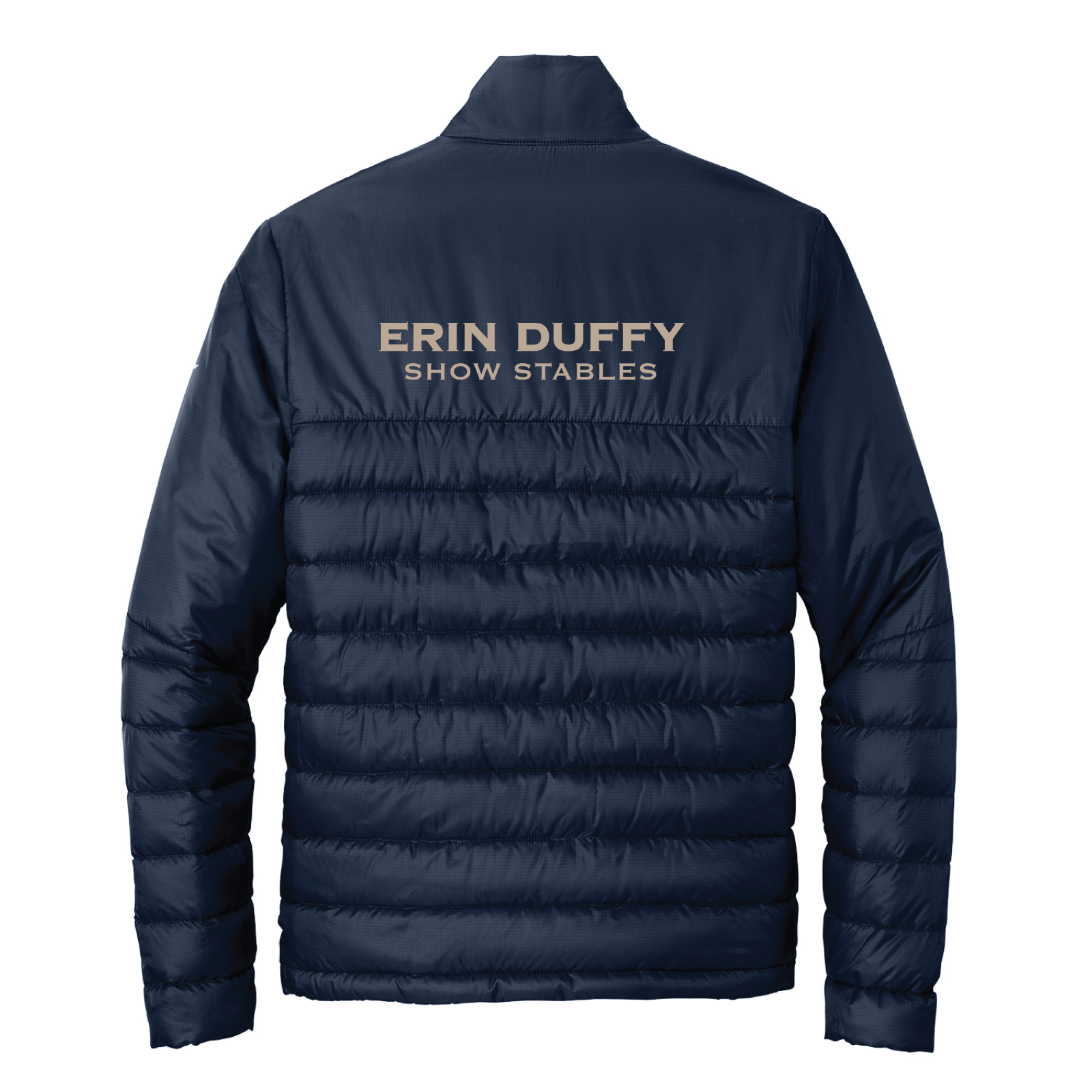 Erin Duffy Show Stables Men's Eddie Bauer Quilted Puffy Jacket