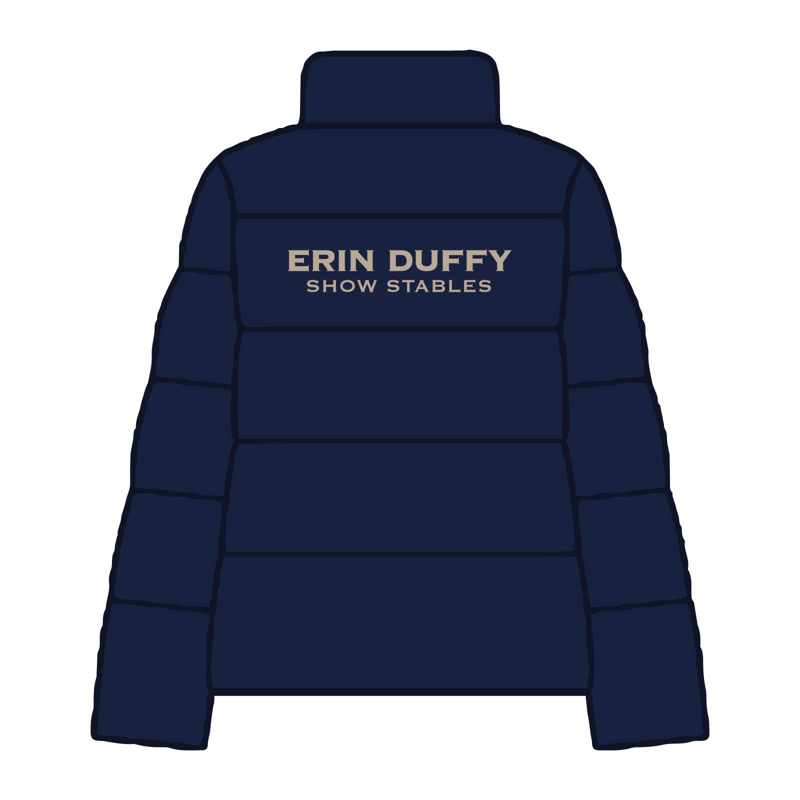 Erin Duffy Show Stables Women's TKEQ 'EZ' Packable Down Jacket