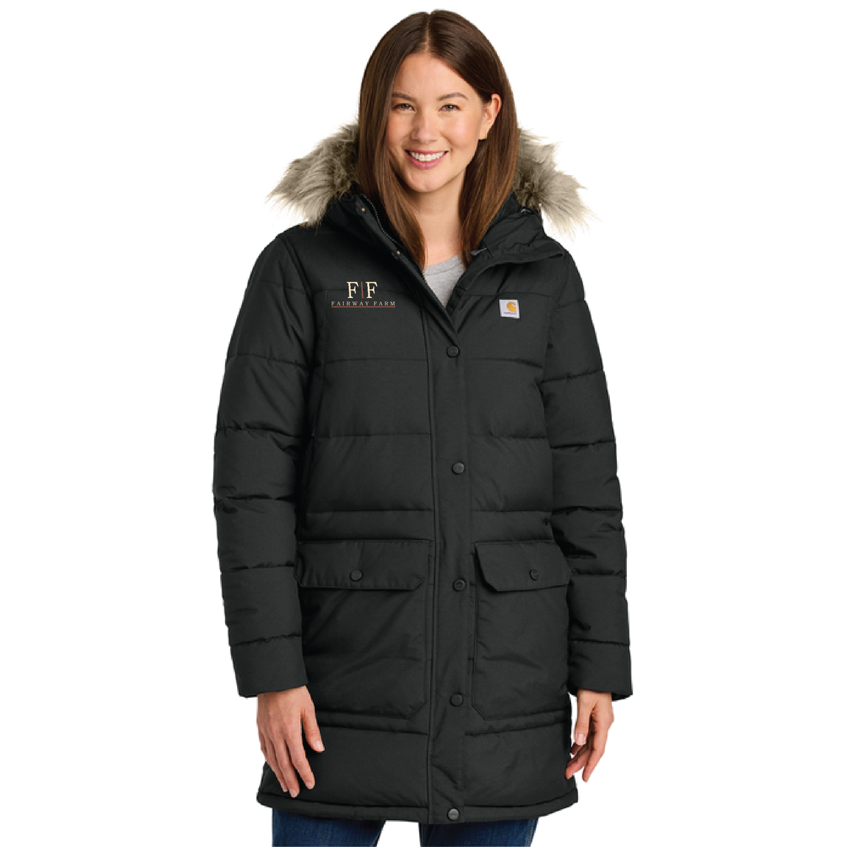 Fairway Farm Women's Carhartt Montana Insulated Hooded Coat