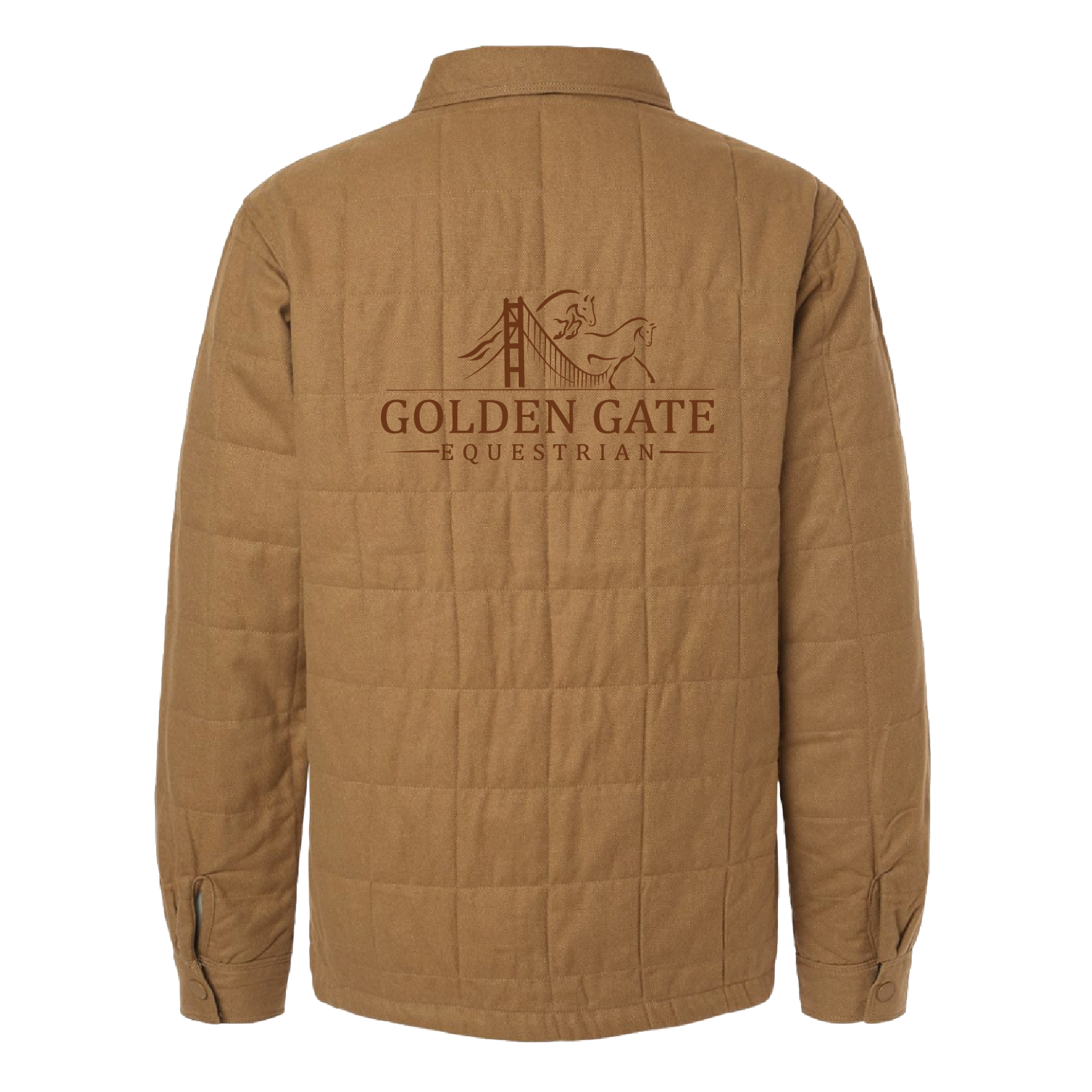 Golden Gate Equestrian Men's Columbia Landroamer Quilted Shirt Jacket