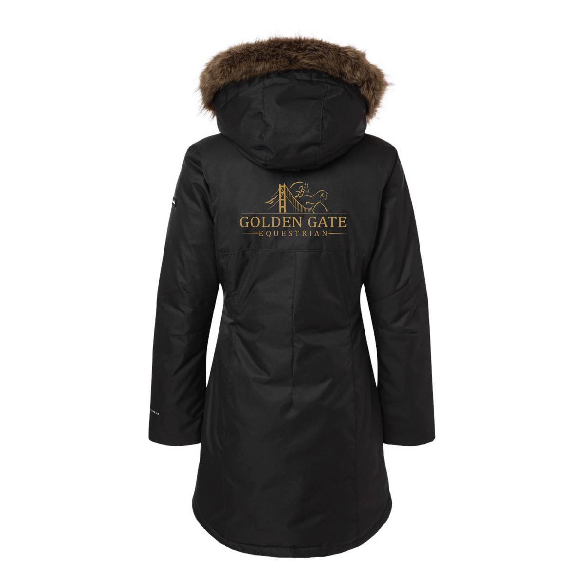 Golden Gate Equestrian Columbia Women's Suttle Mountain Long Insulated Jacket