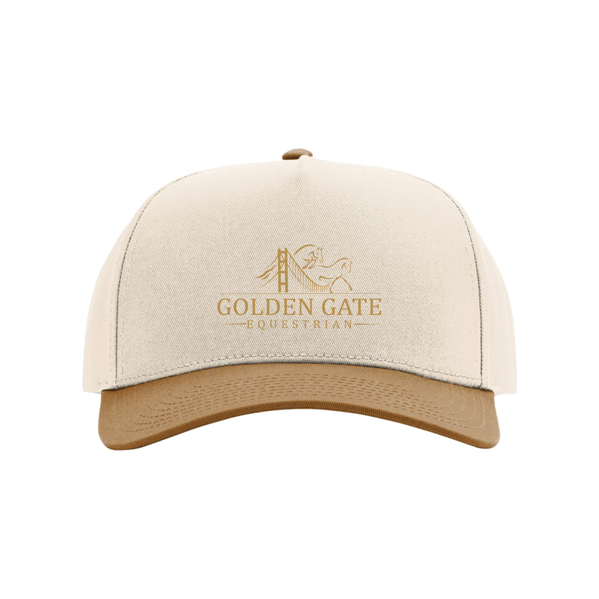 Golden Gate Equestrian Richardson Full Fabric Five-Panel Champ Cap