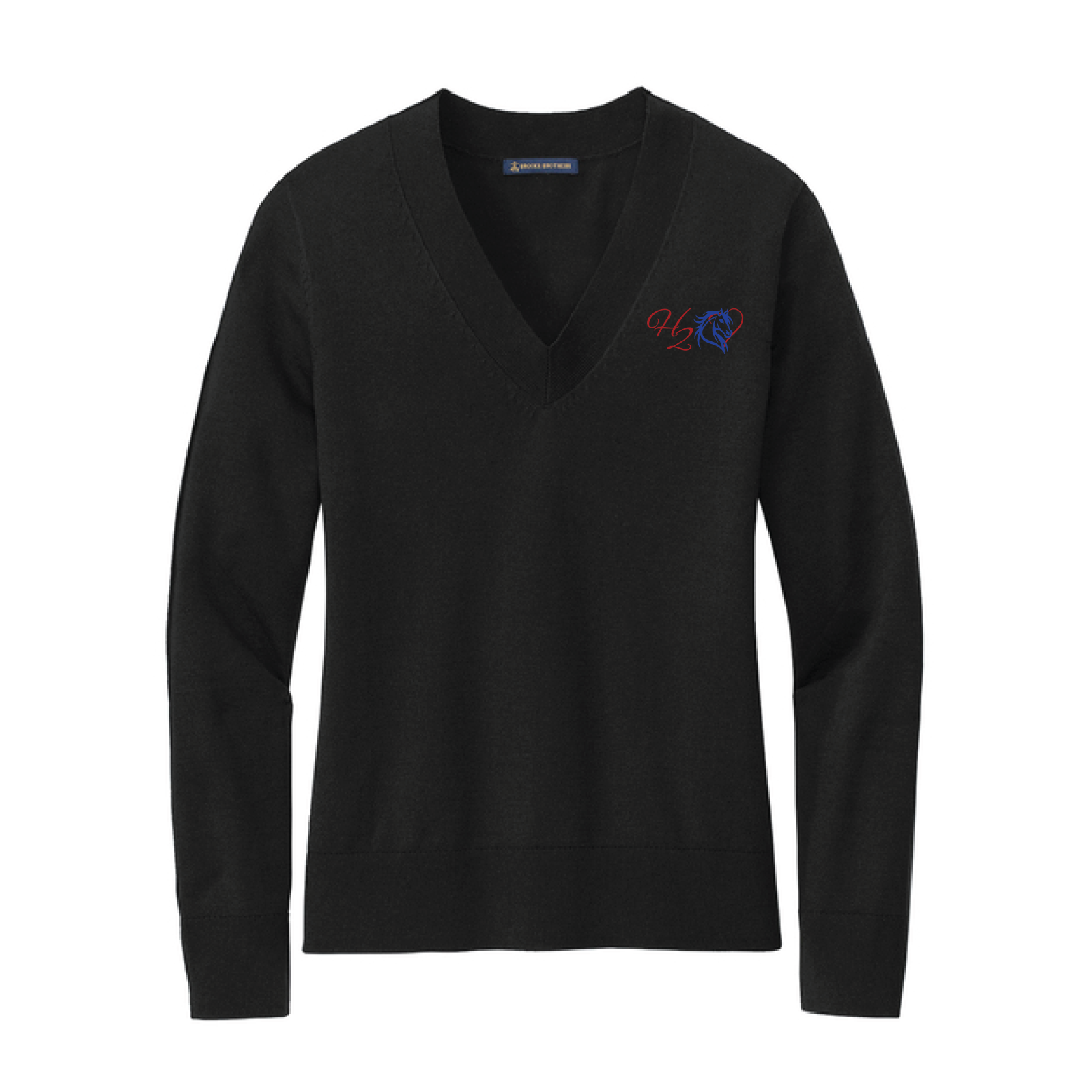 Hart 2 Hart Women’s Brooks Brothers Cotton Stretch V-Neck Sweater