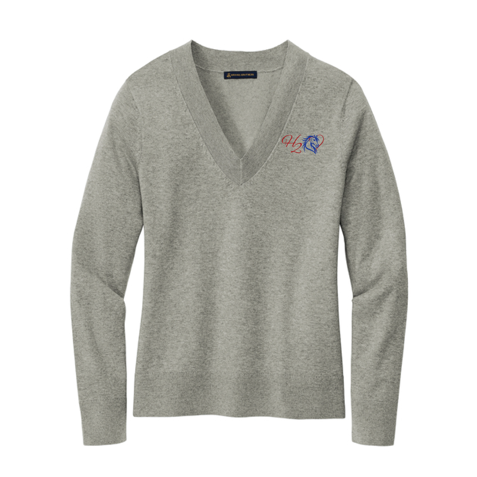 Hart 2 Hart Women’s Brooks Brothers Cotton Stretch V-Neck Sweater