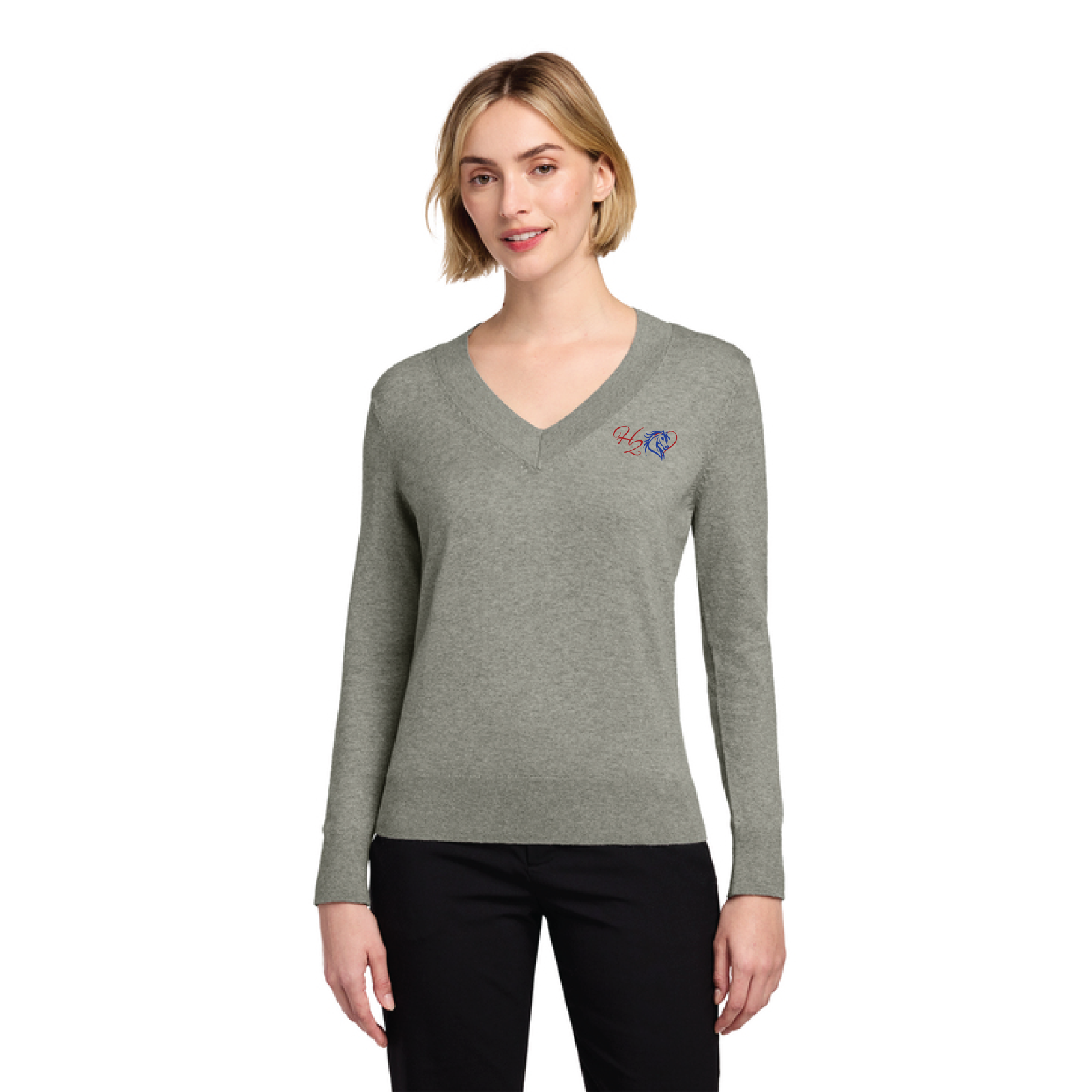 Hart 2 Hart Women’s Brooks Brothers Cotton Stretch V-Neck Sweater