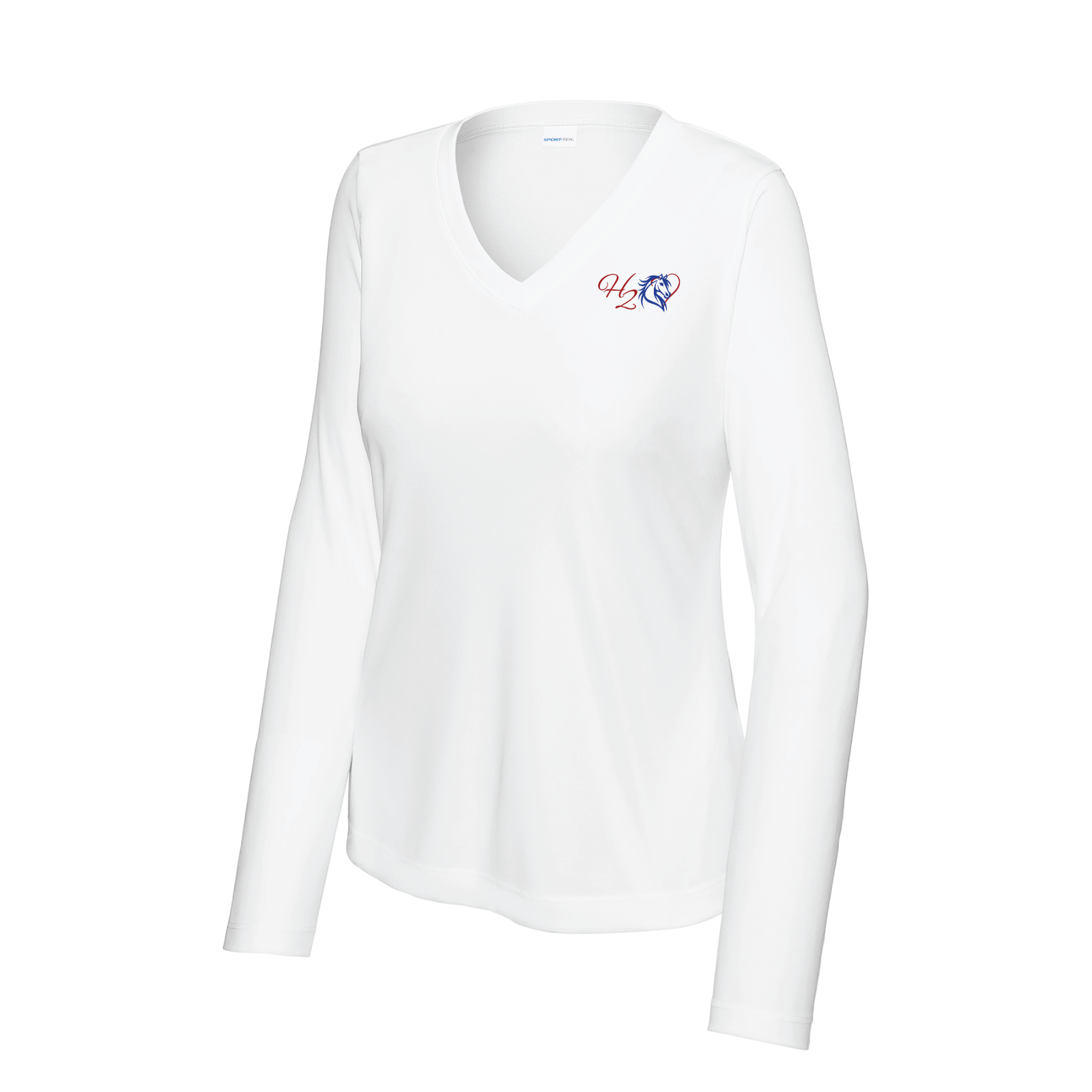 Hart 2 Heart Women's Sport-Tek PosiCharge Competitor Long Sleeve V-Neck