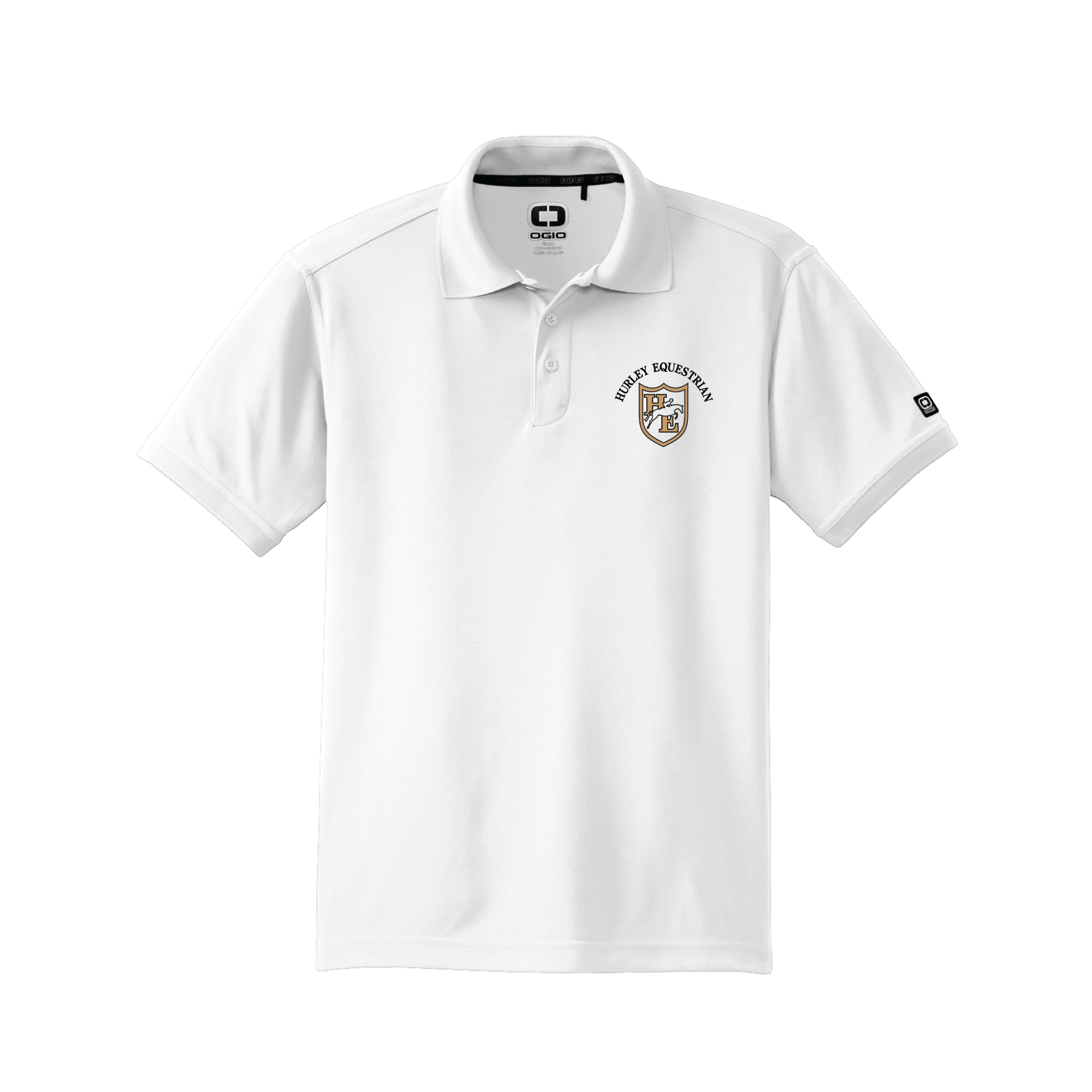 Hurley Equestrian Men's OGIO Caliber Short Sleeve Polo