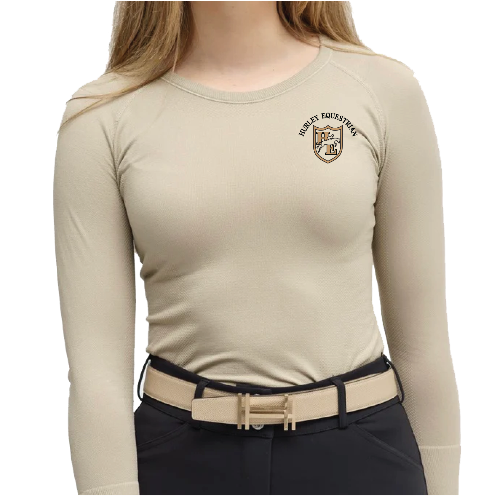Hurley Equestrian Women's TKEQ 'Kennedy' Seamless Long Sleeve