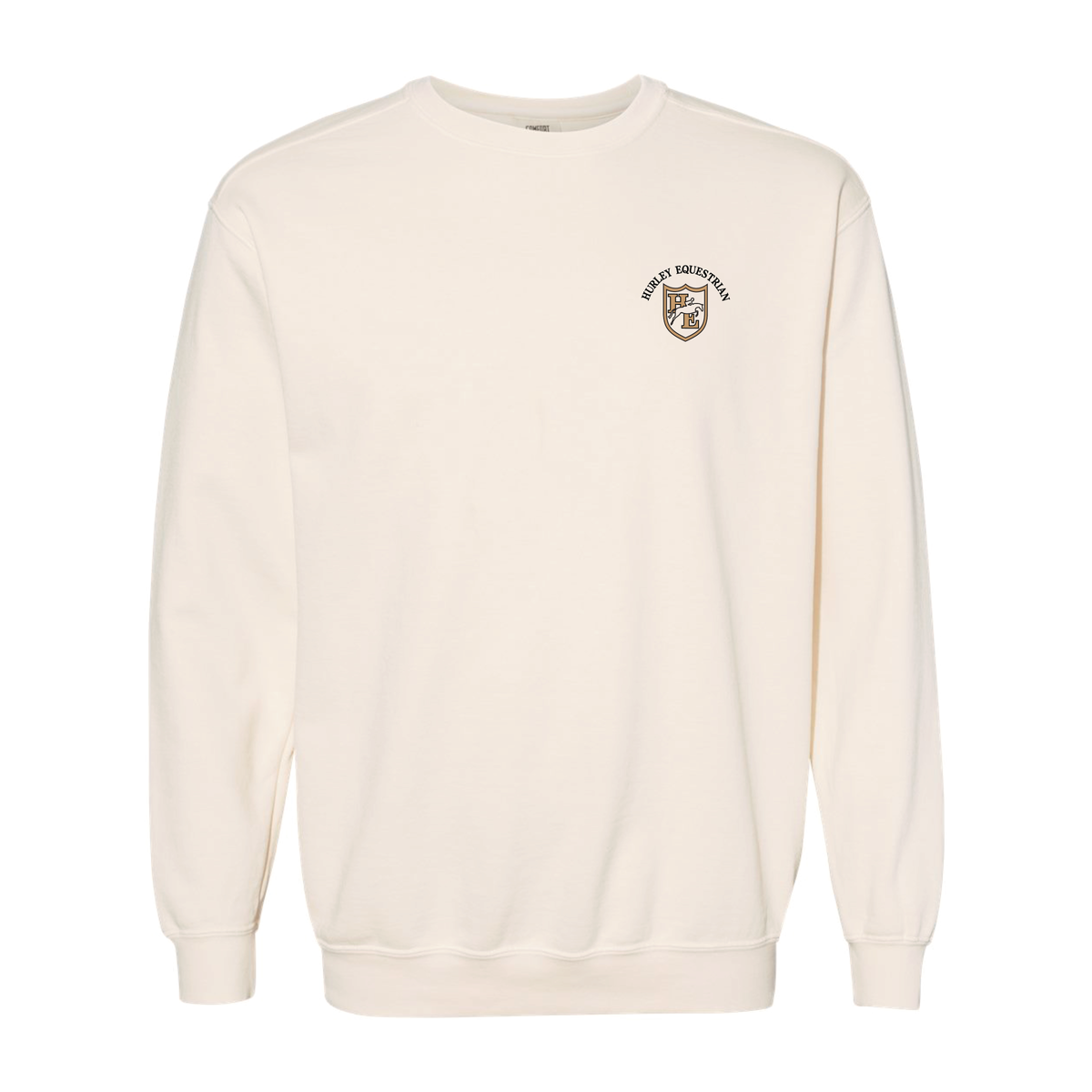 Hurley Equestrian Unisex Comfort Colors Garment Dyed Crewneck