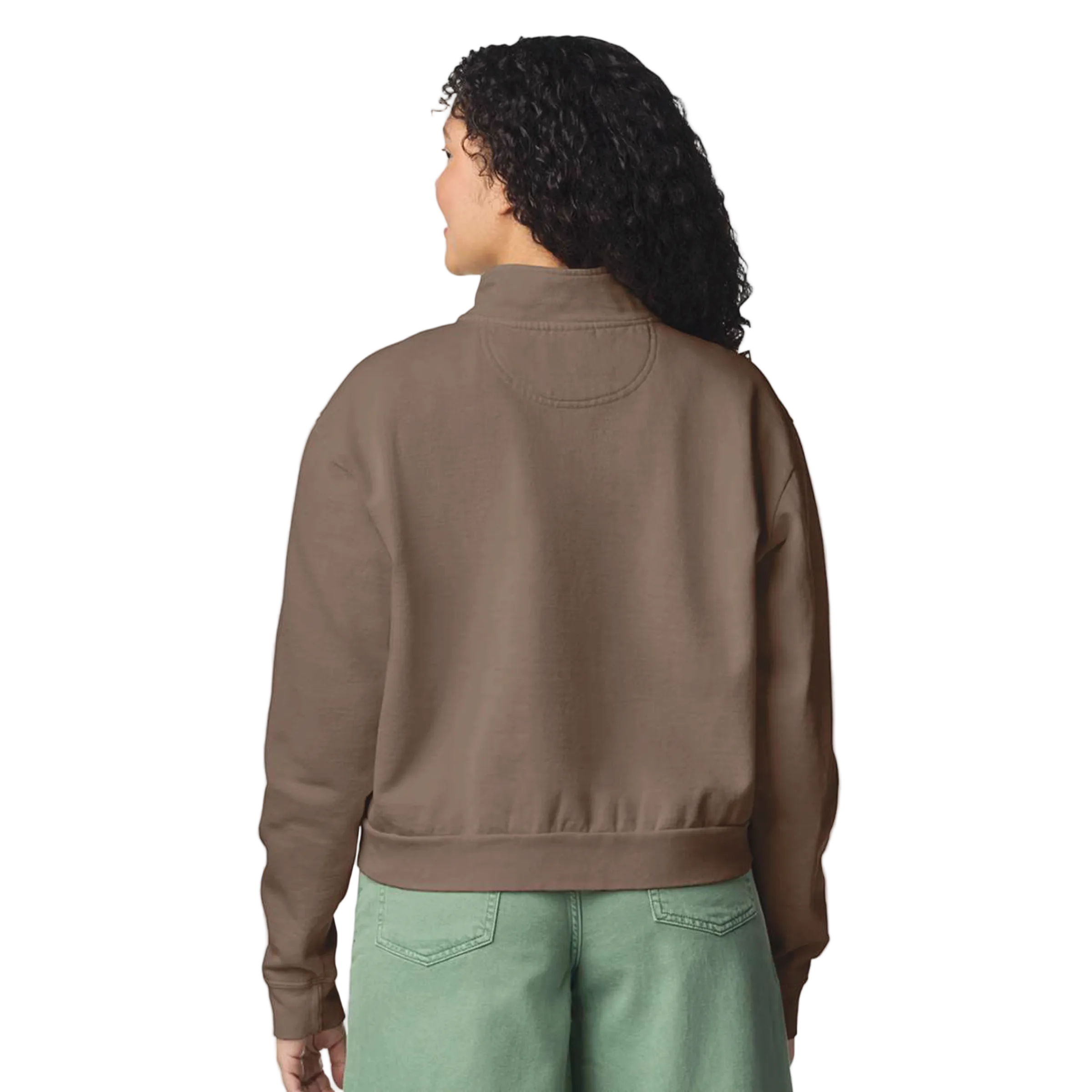 Hurley Equestrian Women's Comfort Colors Mid Length Quarter Zip
