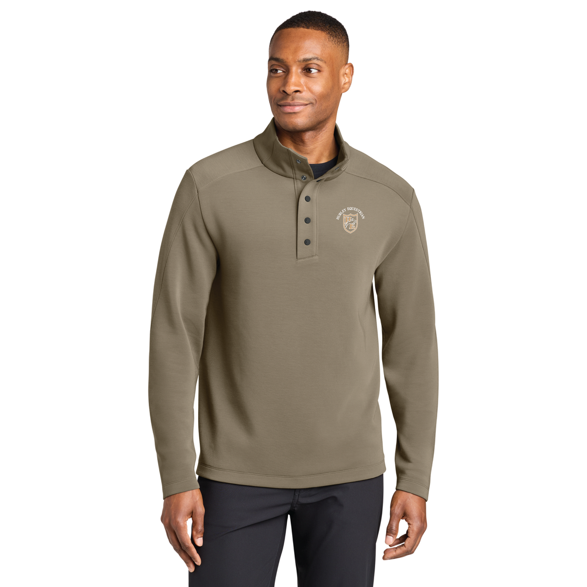 Hurley Equestrian Men's MiiR Kumo 1/4-Snap Pullover