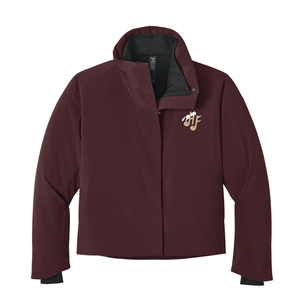 Harmony Farms Women's MiiR Sashiko Full-Zip Stretch Puffy