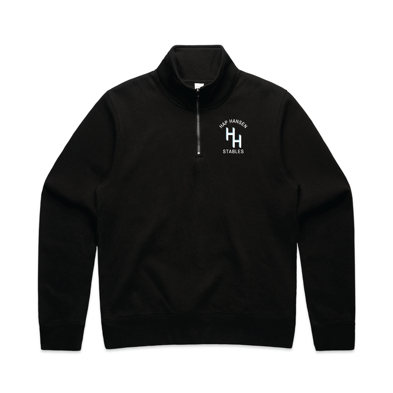 Hap Hansen Stables Women's AS Colour Stencil Half Zip Crew