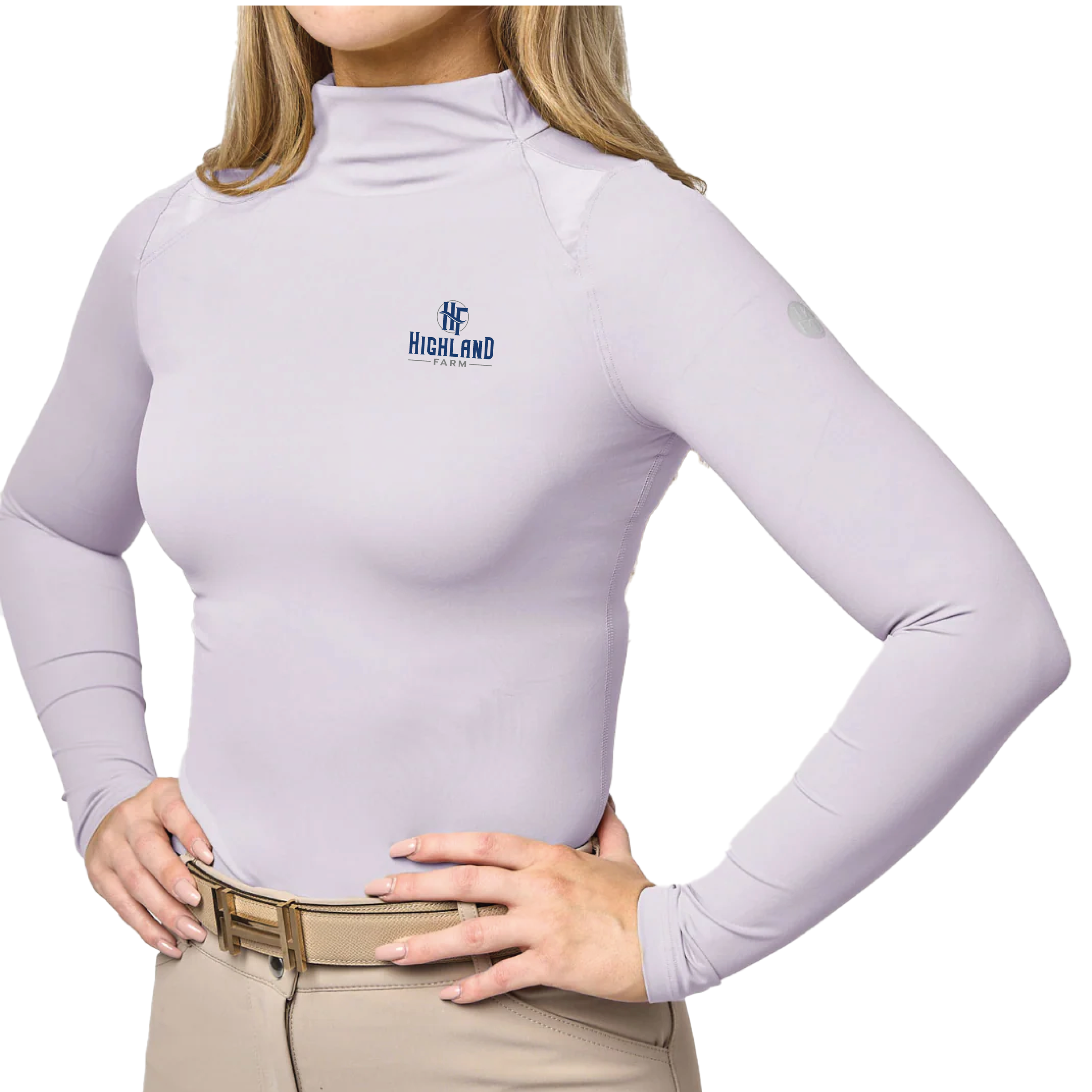Highland Farm Women's TKEQ 'Chloe' High Collar Technical Top