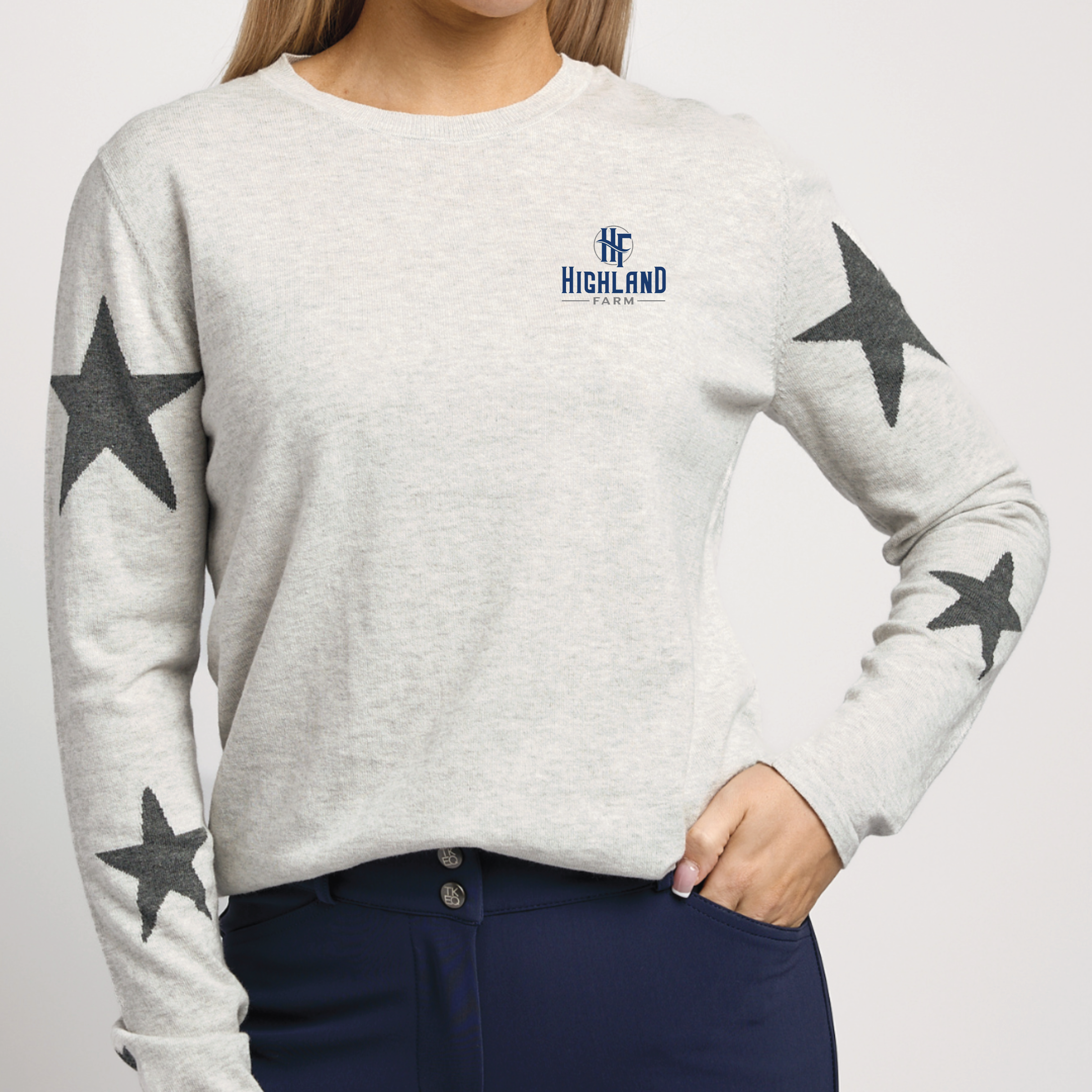 Highland Farm Women's TKEQ Galaxy Sweater