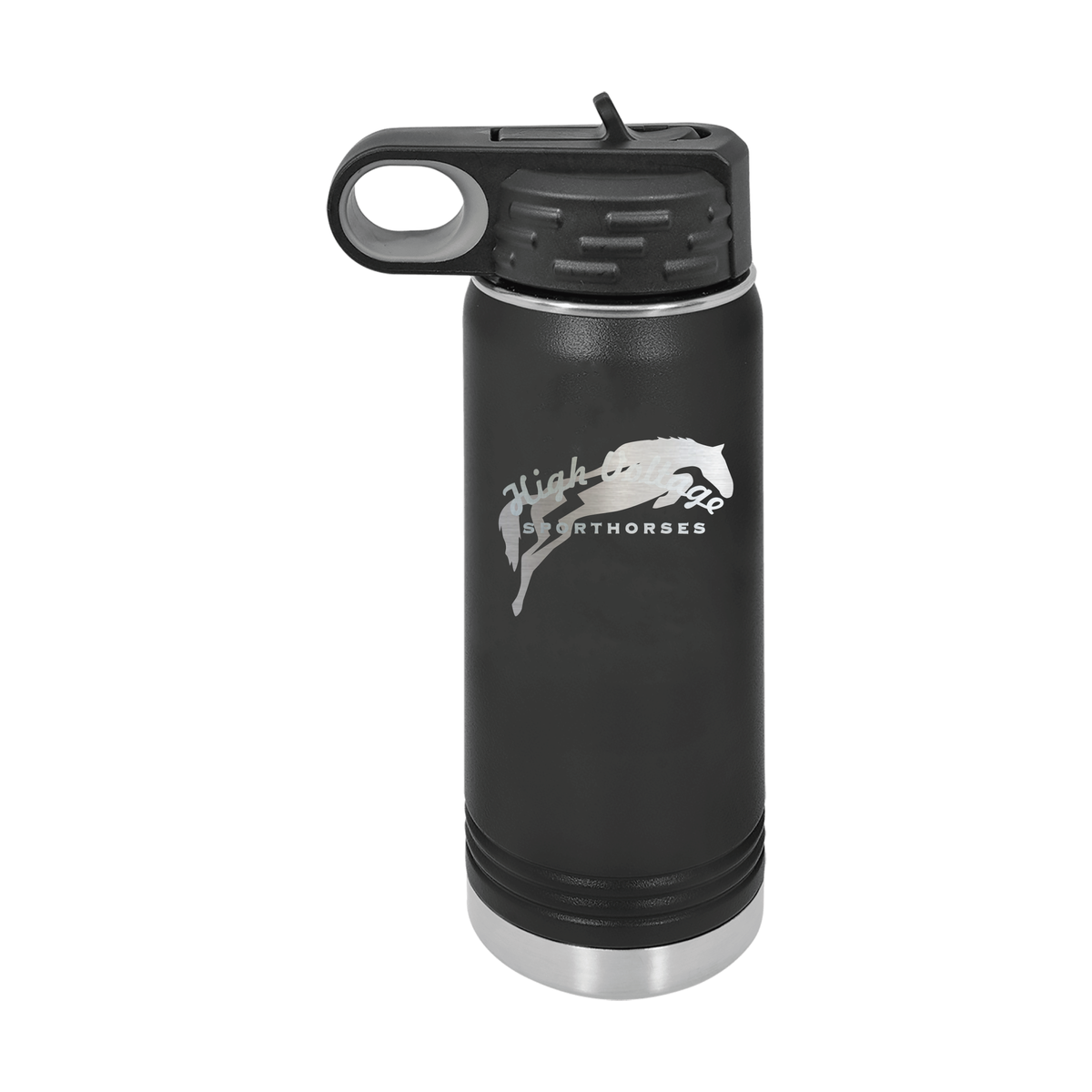 High Voltage Sporthorses 20oz Polar Camel Water Bottle