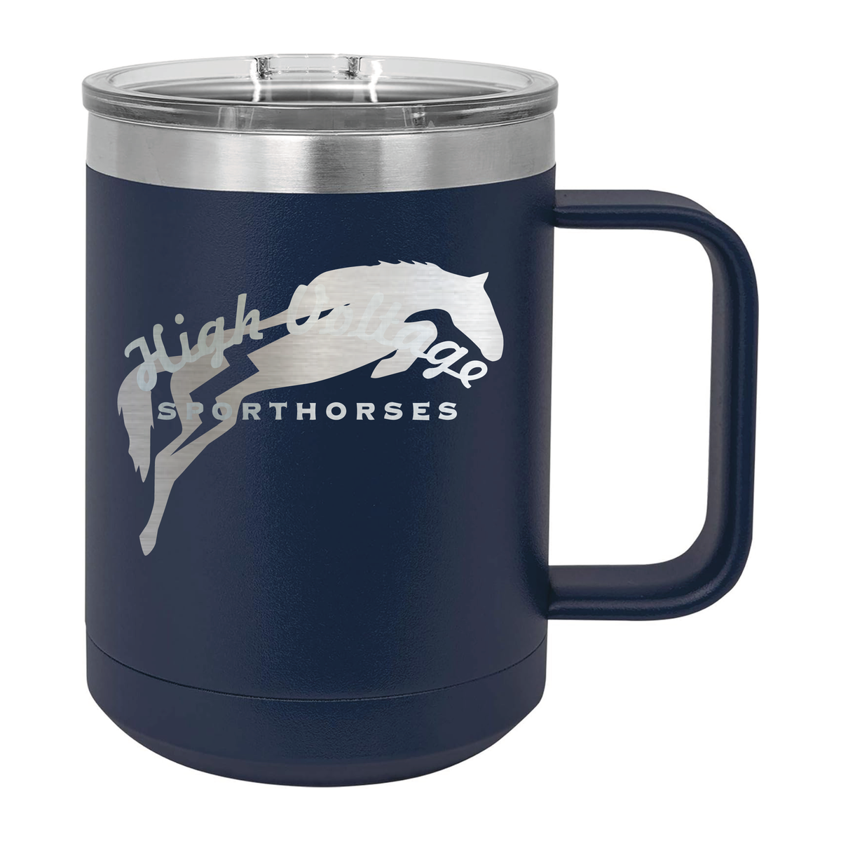 High Voltage Sporthorses Polar Camel 15oz Mug