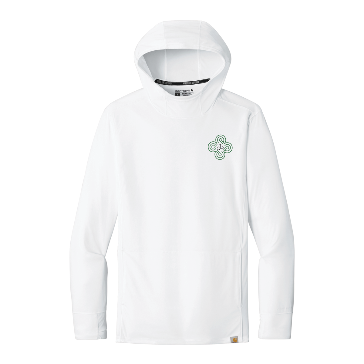Ijula Equestrian Men's Carhartt Force Sun Defender Long Sleeve Hooded T-Shirt