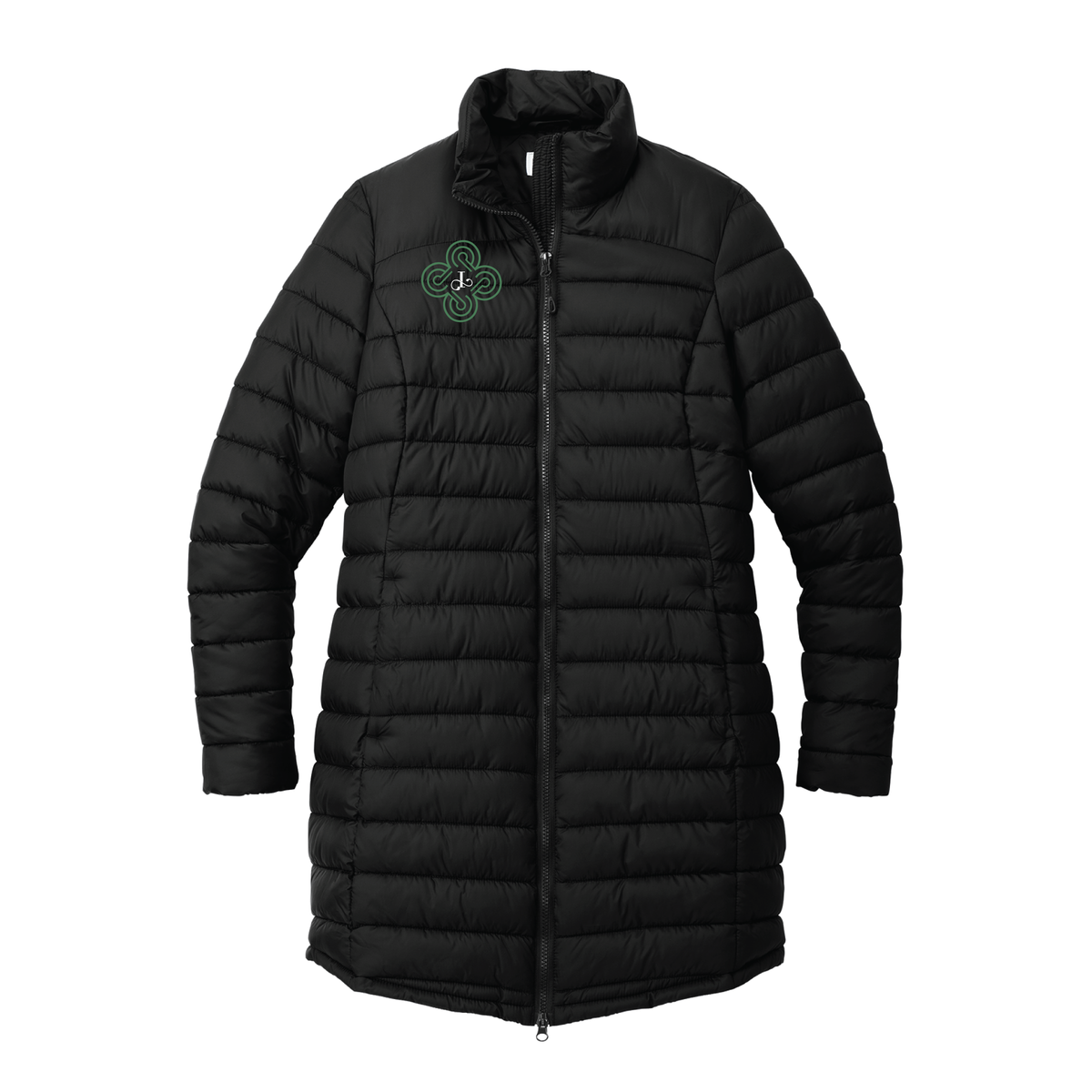 Ijula Equestrian Women's Port Authority Horizon Puffy Long Jacket