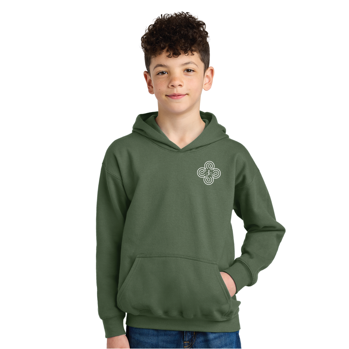 Ijula Equestrian Youth Softstyle Pullover Fleece Hoodie