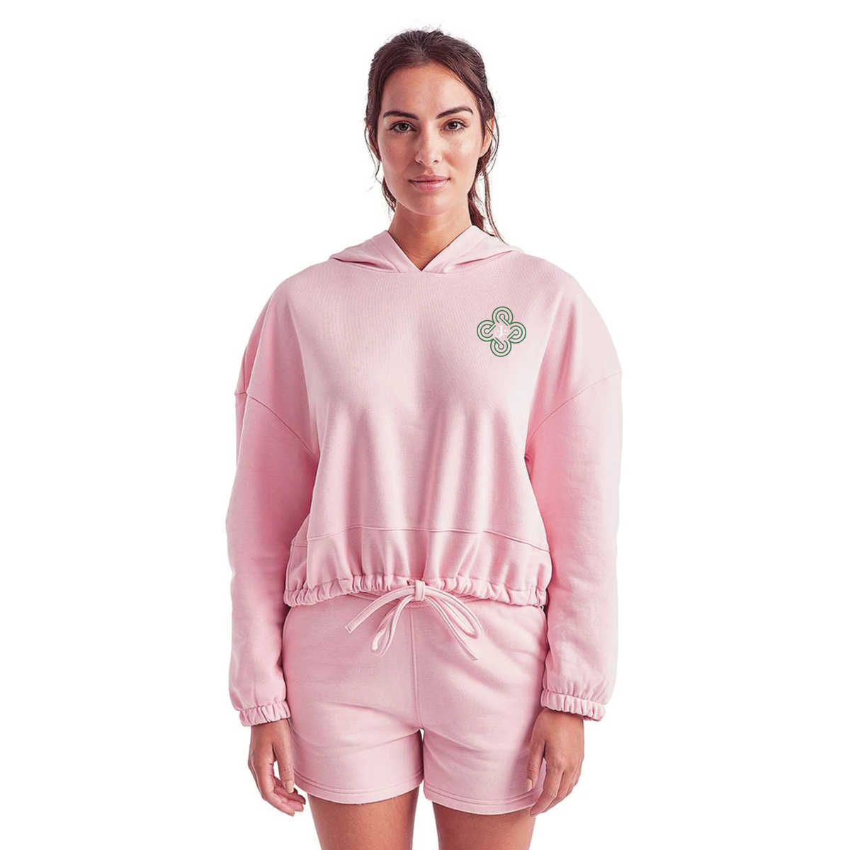 Ijula Equestrian Women's TriDri Cropped Maria Hooded Sweatshirt